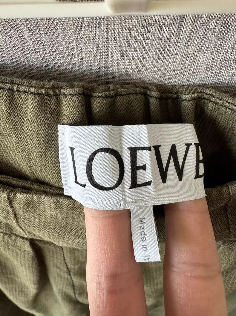 Loewe loewe sWide-leg sweatpants 2504-Nextarrow Size US 26 / EU 42 - 3 Thumbnail