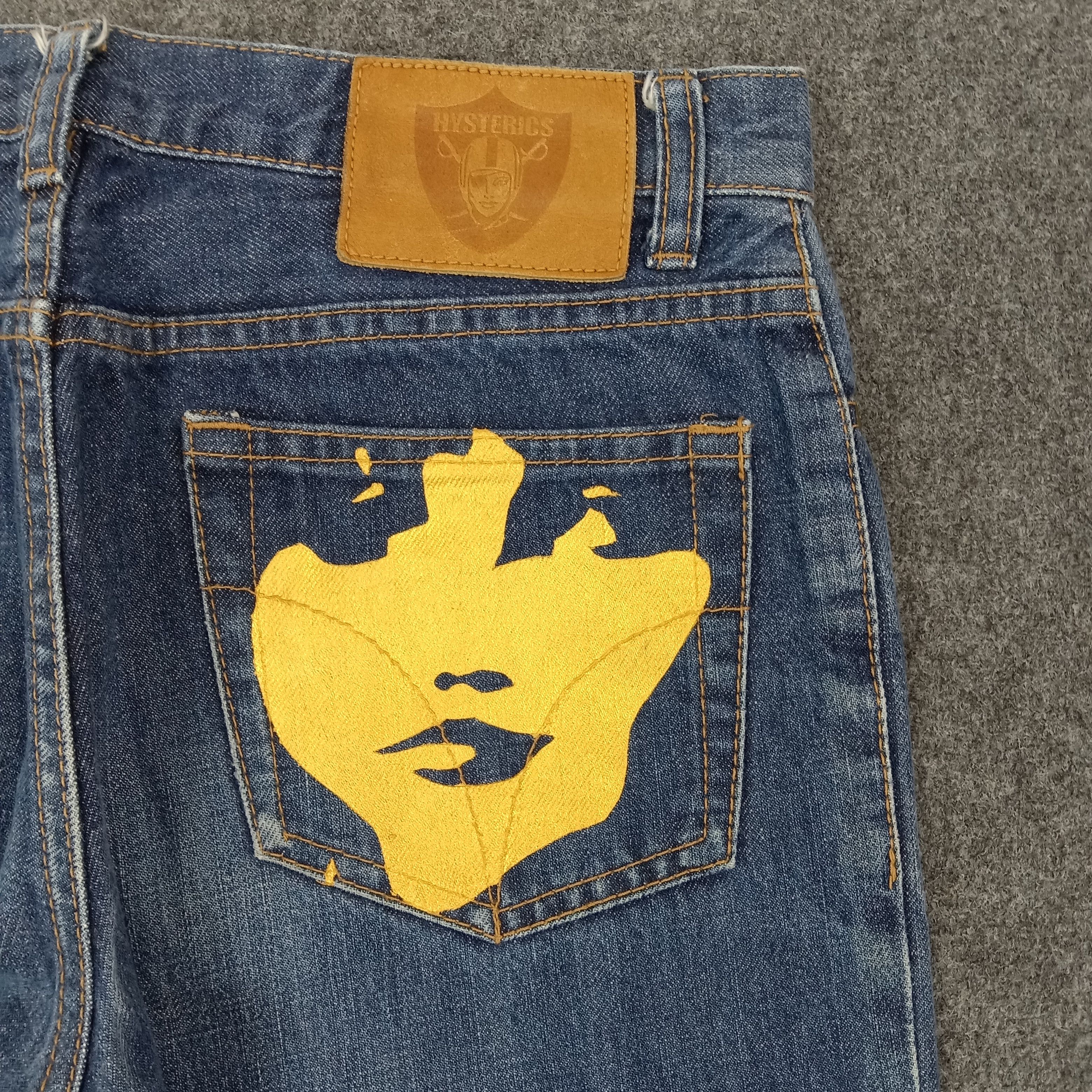 Hysteric Glamour Hysteric Glamour Japanese Brand Denim Jeans C265N34 Size US 27 - 3 Thumbnail