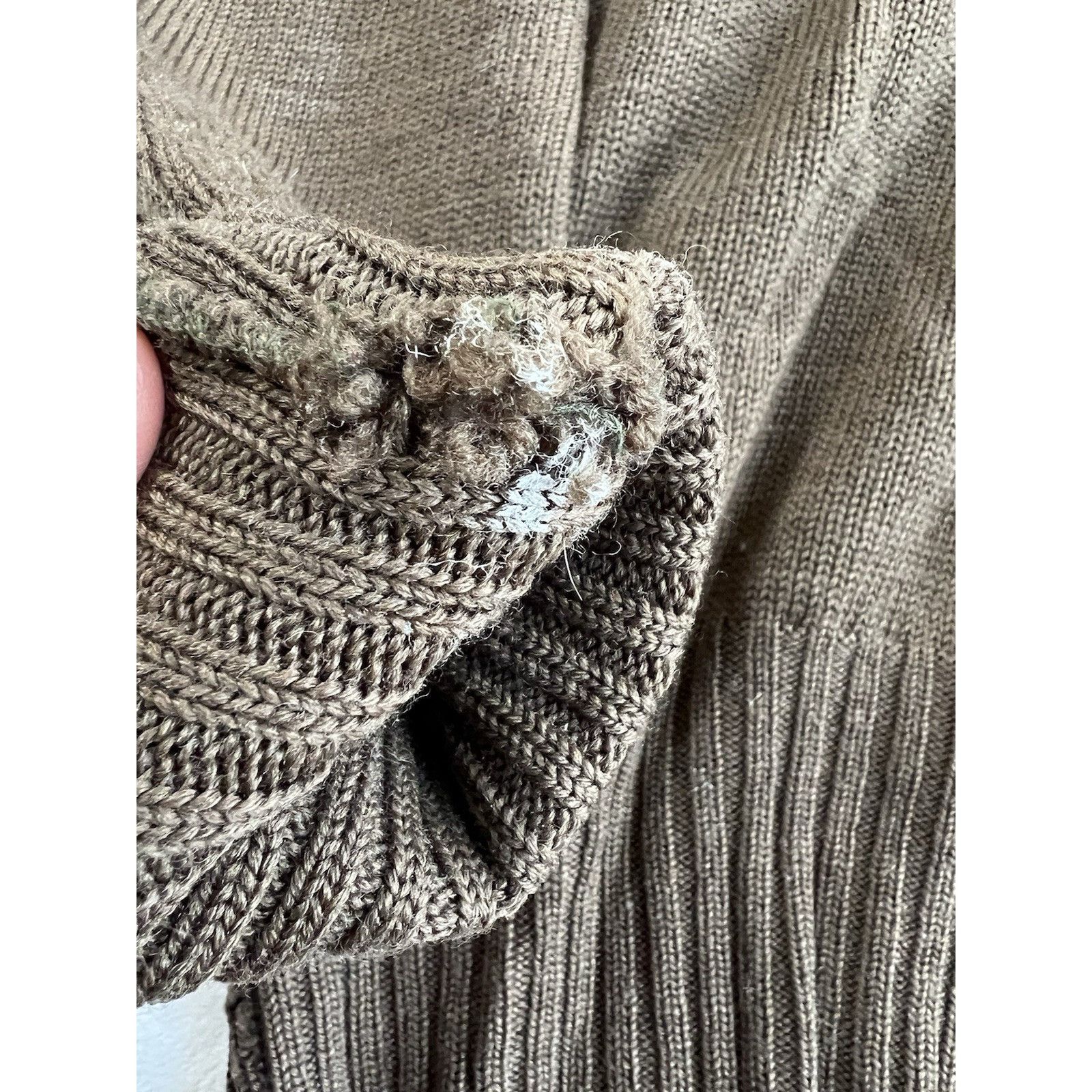 Vintage Jack Young Mens Medium 100% Wool Brown Olive Drab Shawl Butt Size US M / EU 48-50 / 2 - 9 Thumbnail