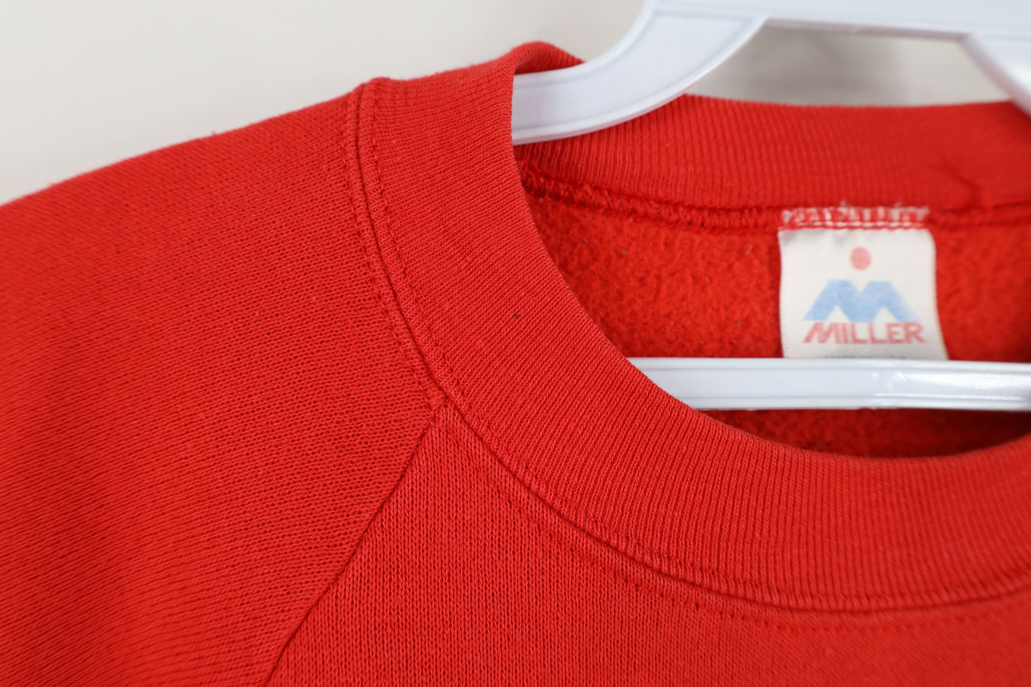 Vintage Vintage 80s 90s Hickoryville Bandana Bear Sweatshirt USA Size L / US 10 / IT 46 - 4 Thumbnail