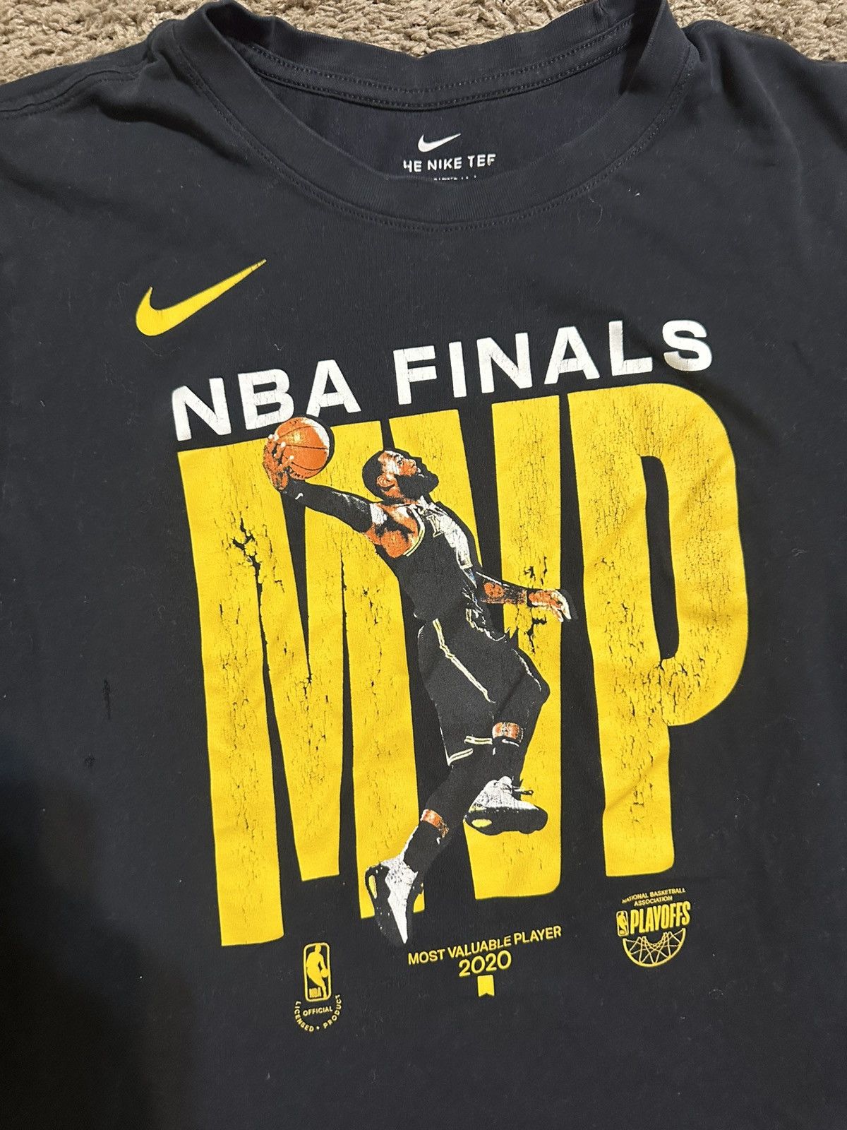 Nike Vintage NBA Los Angeles Lakers “MVP” shirt 00s size large Size US L / EU 52-54 / 3 - 2 Thumbnail