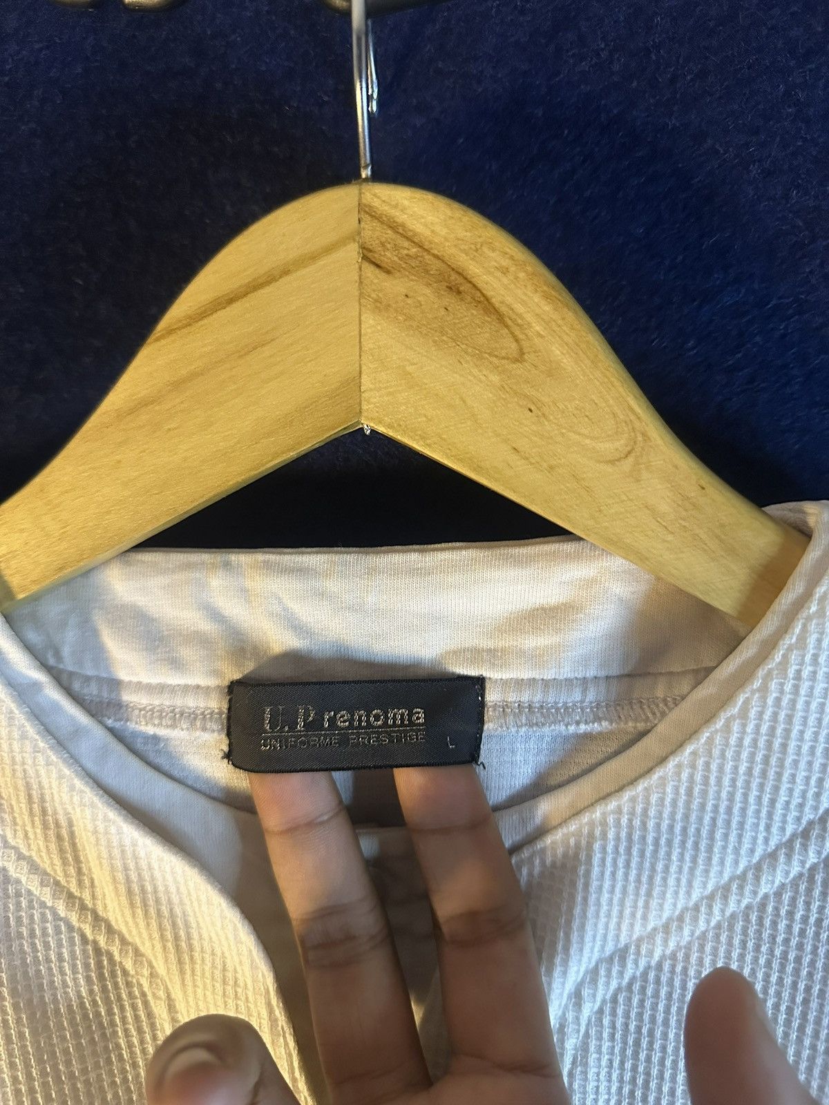 Raf Simons Japanese U.PRenoma DoubleLayer Thermal Tee Raff Simons style Size US L / EU 52-54 / 3 - 6 Thumbnail