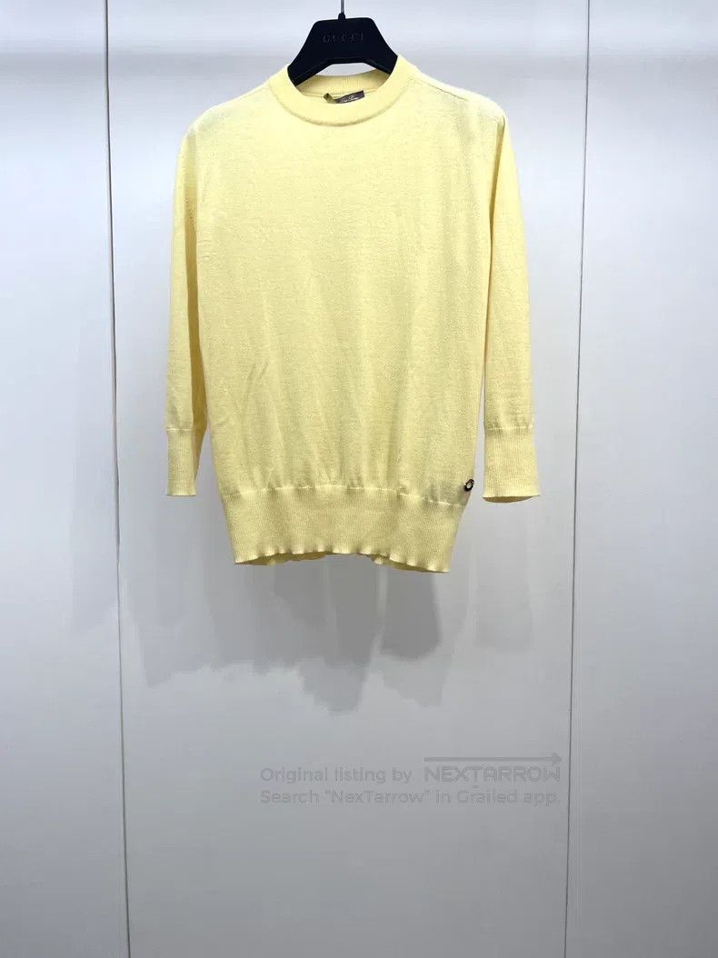 Loro Piana Loro Piana Long Sleeve Knit Top Size XS / US 0-2 / IT 36-38 - 1 Thumbnail