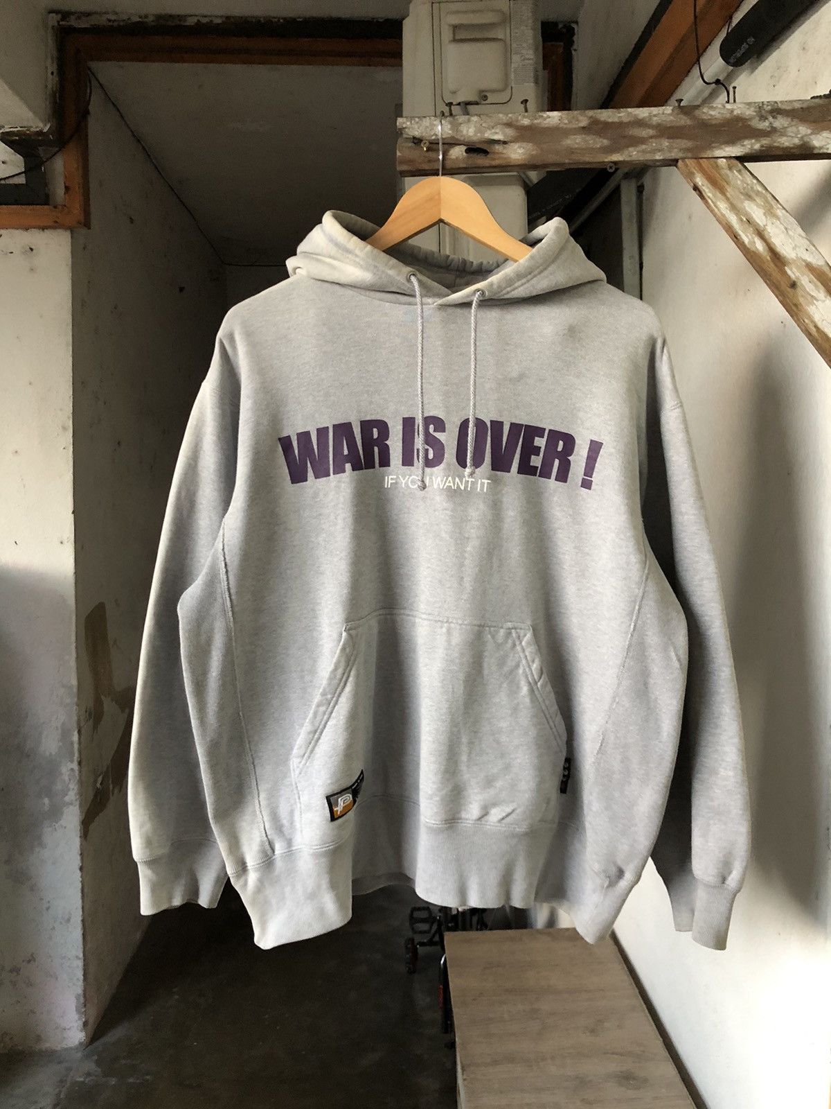Band Tees Vintage War is Over John Lennon Faded Hoodie Size US L / EU 52-54 / 3 - 1 Thumbnail