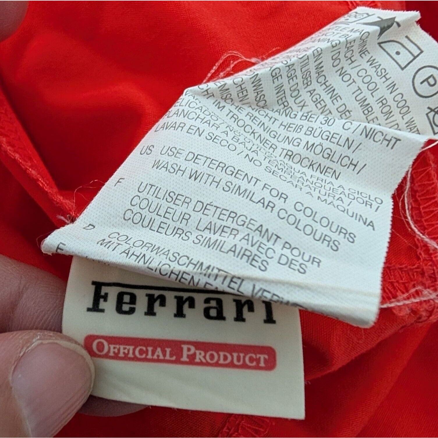 Designer Puma Scuderia Ferrari Team Racing Shirt Mens Size XL Red Size US XL / EU 56 / 4 - 7 Thumbnail