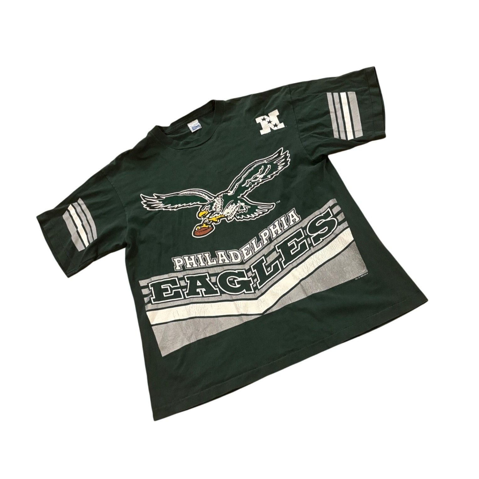Salem Sportswear Vintage 1995 Salem Sportswear Philadelphia Eagles Double Sid Size US XXL / EU 58 / 5 - 3 Thumbnail