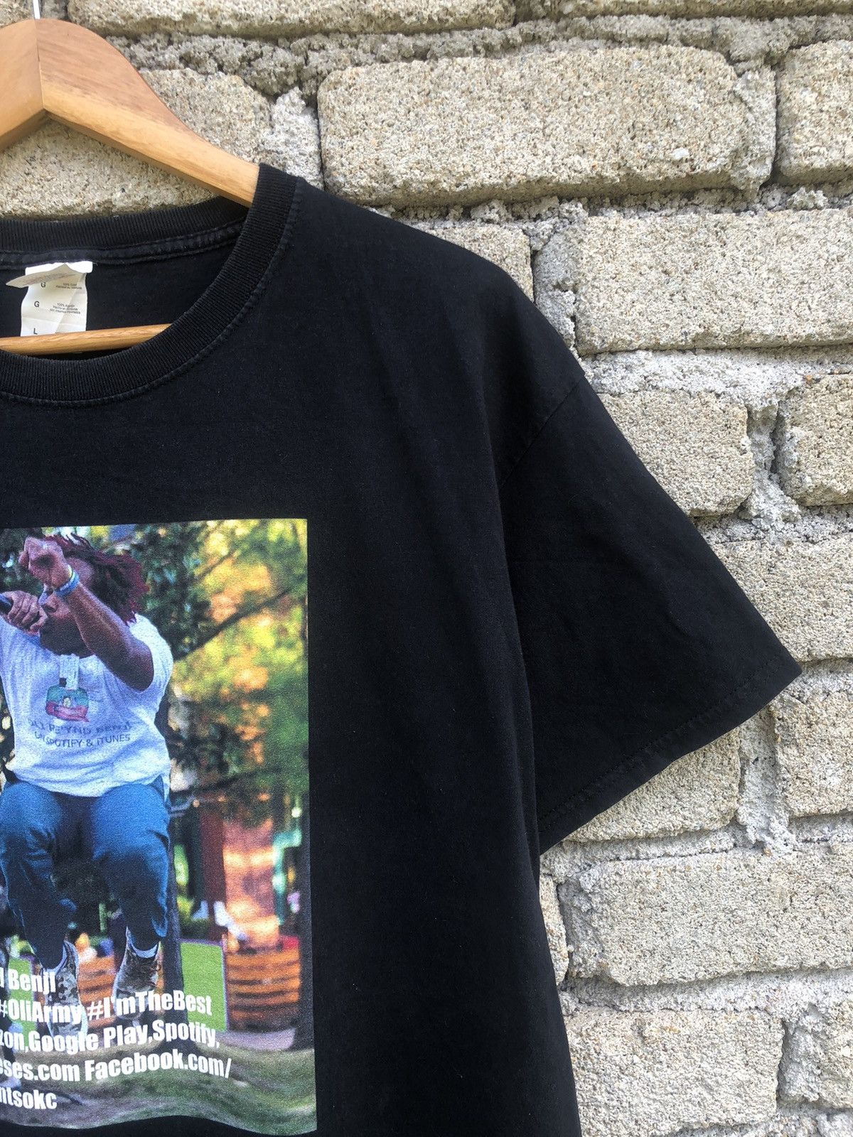 Rap Tees Vintage Y2K Rap Tees Oliver Re’ynd Benji Tshirt Size US L / EU 52-54 / 3 - 6 Thumbnail
