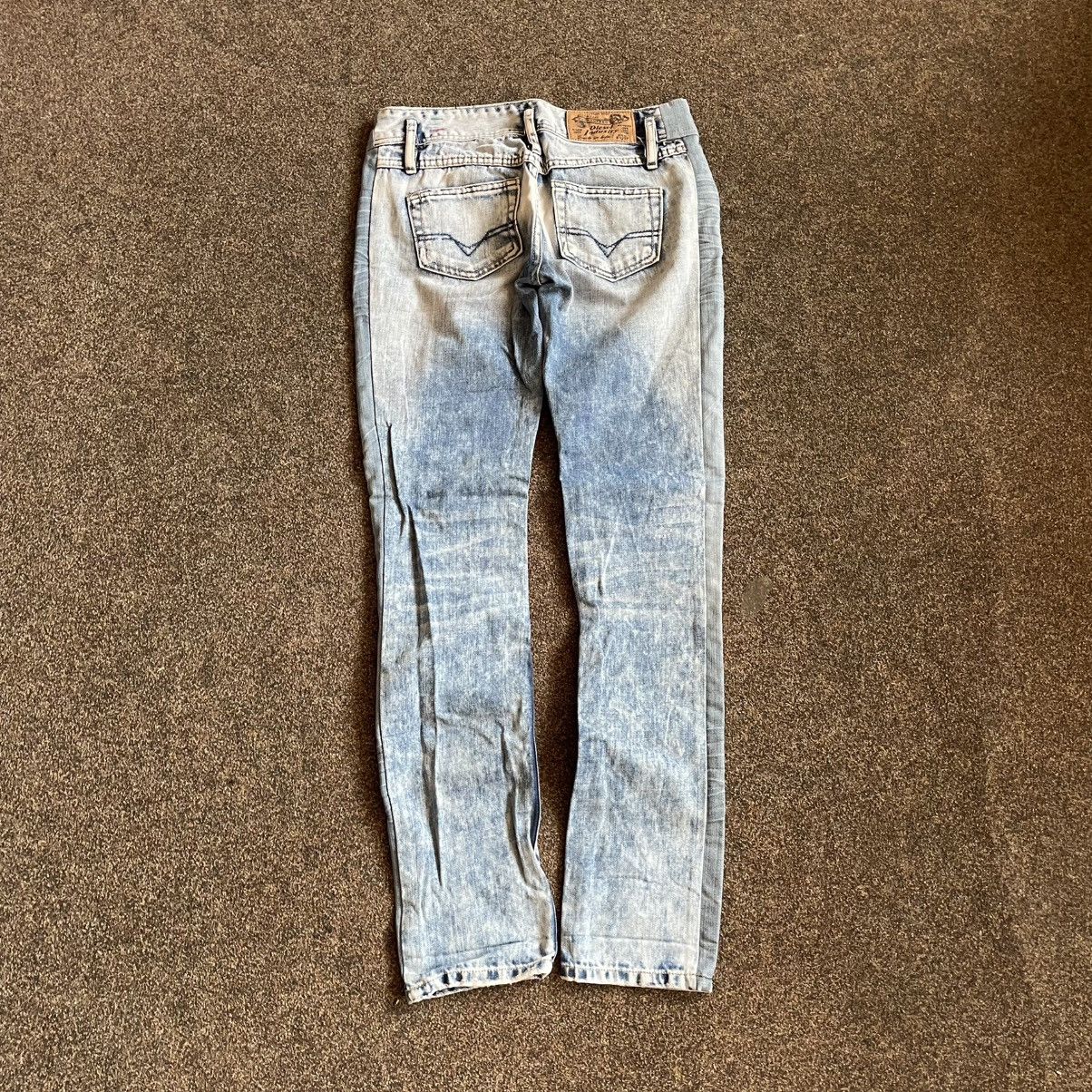 Vintage Vintage Y2K Diesel Distressed Baggy Jeans Thrashed Grunge 25 Size 25" / US 0 / IT 36 - 4 Thumbnail
