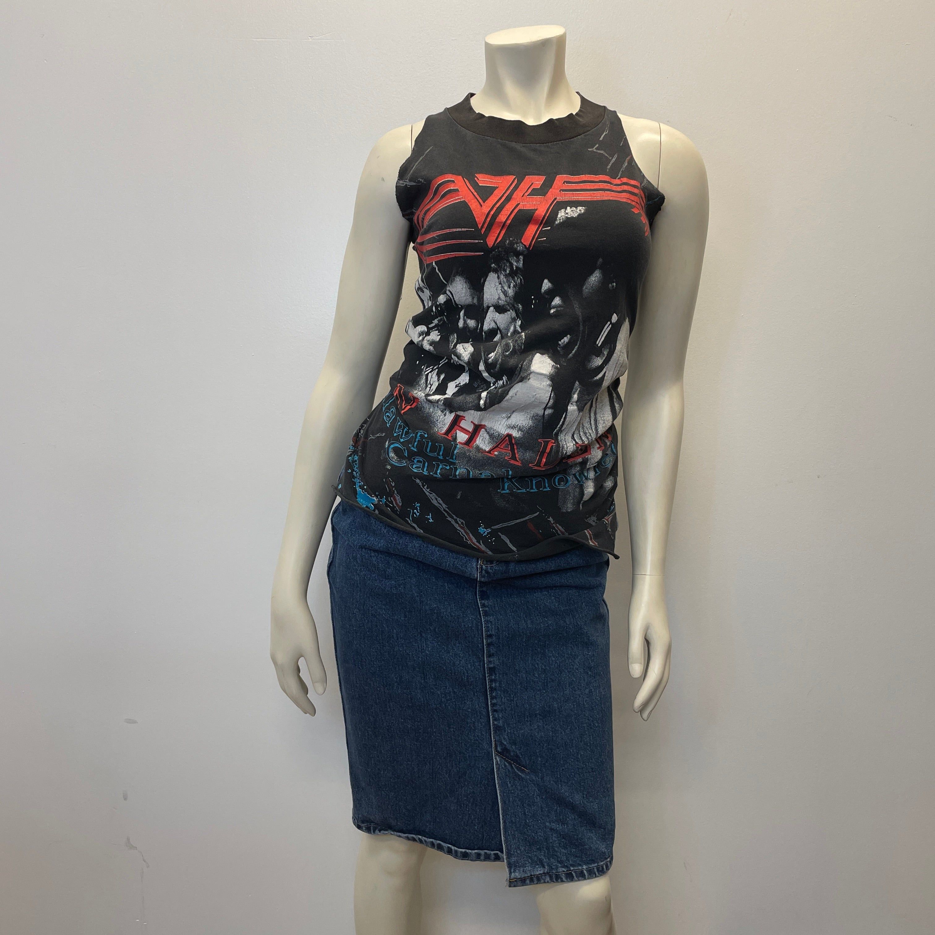 Other Van Halen "For Unlawful Carnal Knowledge" Vintage Upcycled Made in USA Graphic T-Shirt Size Small Size US S / EU 44-46 / 1 - 3 Thumbnail