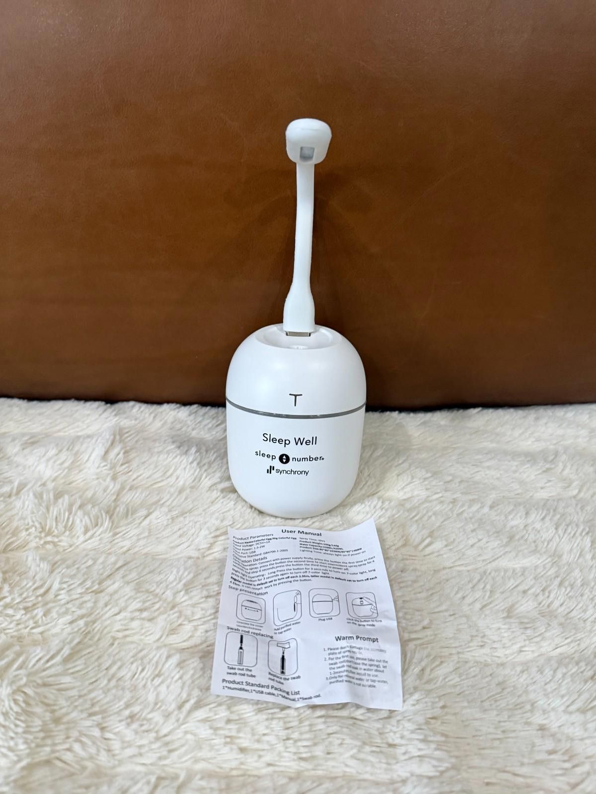 Other Sleep Well Synchony USB LED Mini Humidifier Oil Diffuser Size ONE SIZE - 3 Thumbnail