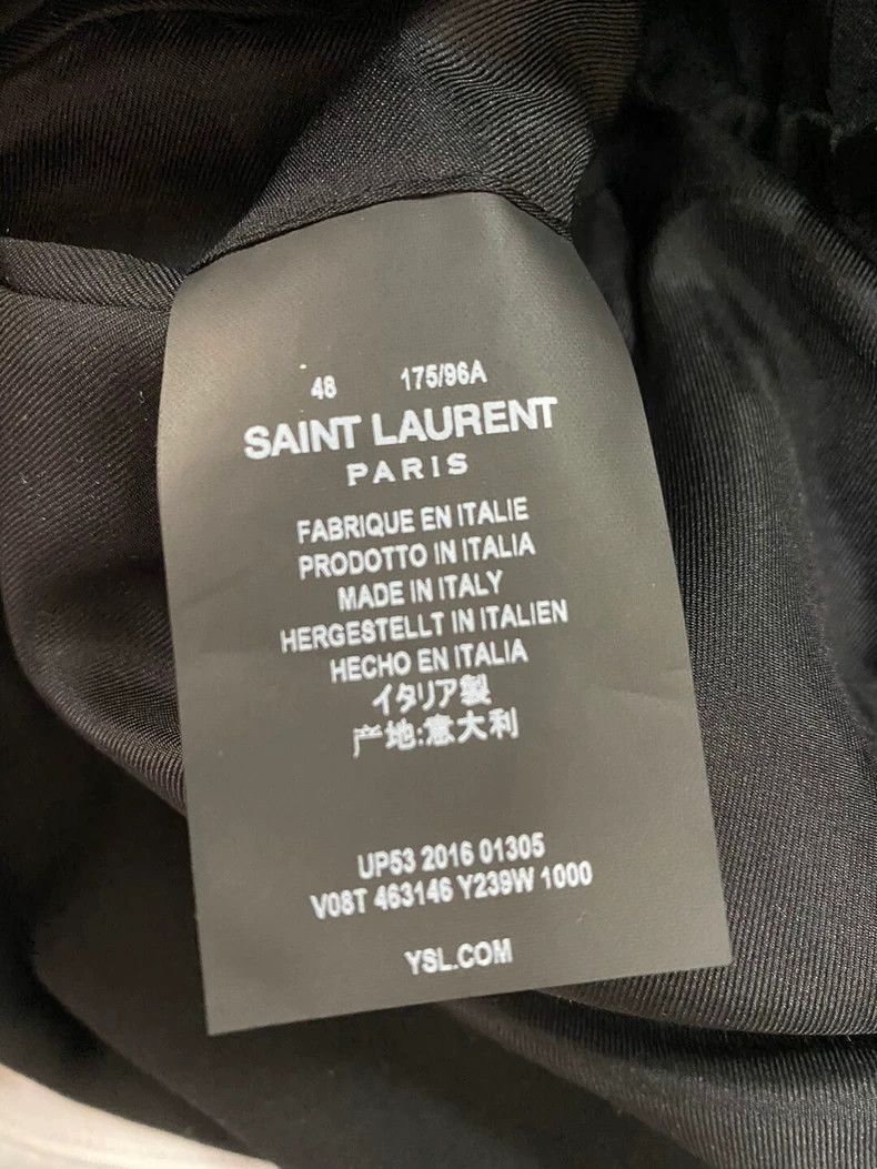 Saint Laurent Paris Saint Laurent Paris YSL Men's Blazer with Gold Buttons-250 Size US M / EU 48-50 / 2 - 3 Thumbnail