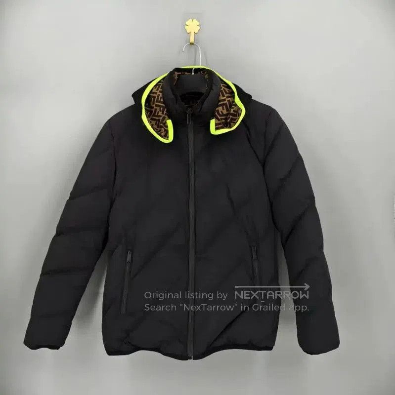 Fendi Fendi Karki Color Down Jacket for Men . Size US XS / EU 42 / 0 - 3 Thumbnail