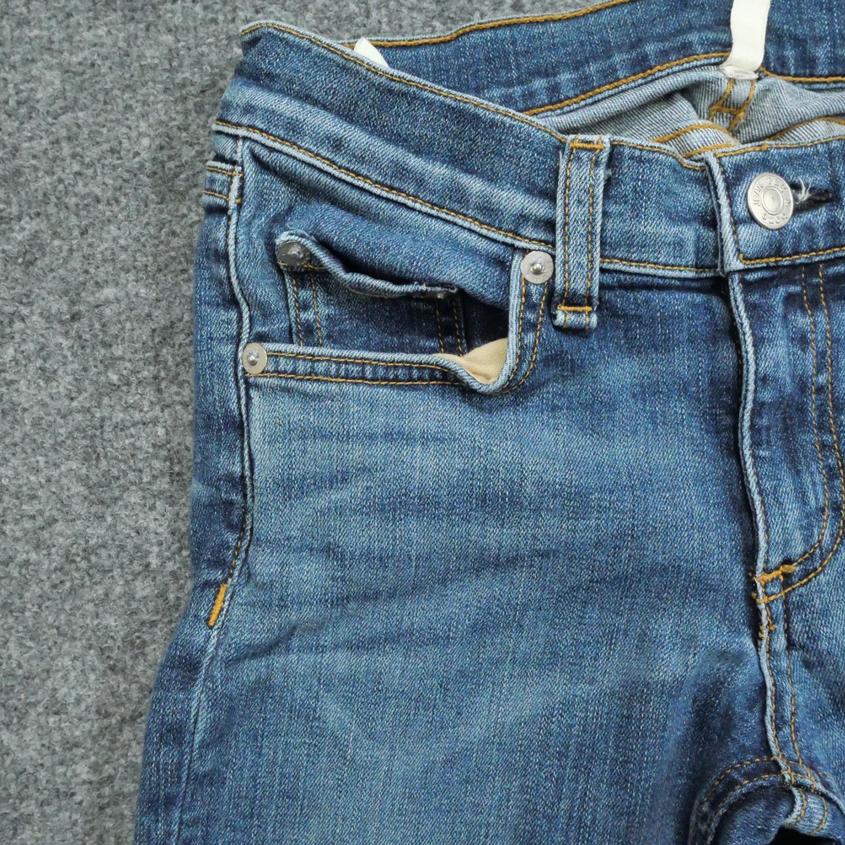 Rag & Bone rag & bone Jeans Womens Skinny Stretch Blue 25 26x26 Denim Size 42" / US 20 - 3 Thumbnail