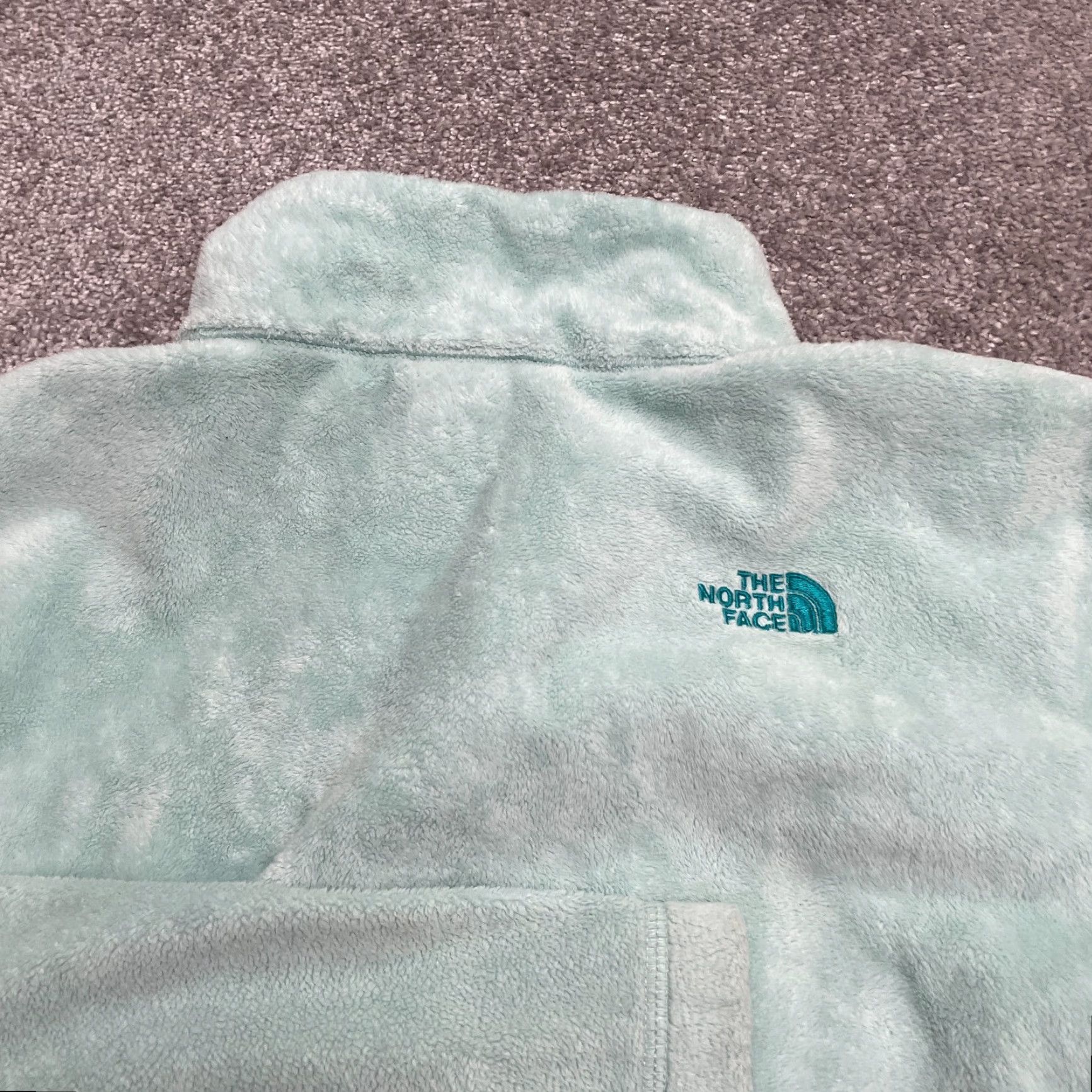 The North Face The North Face Helata Fuzzy Fleece Jacket Womens Large Green Full Zip Outdoor Size L / US 10 / IT 46 - 4 Thumbnail