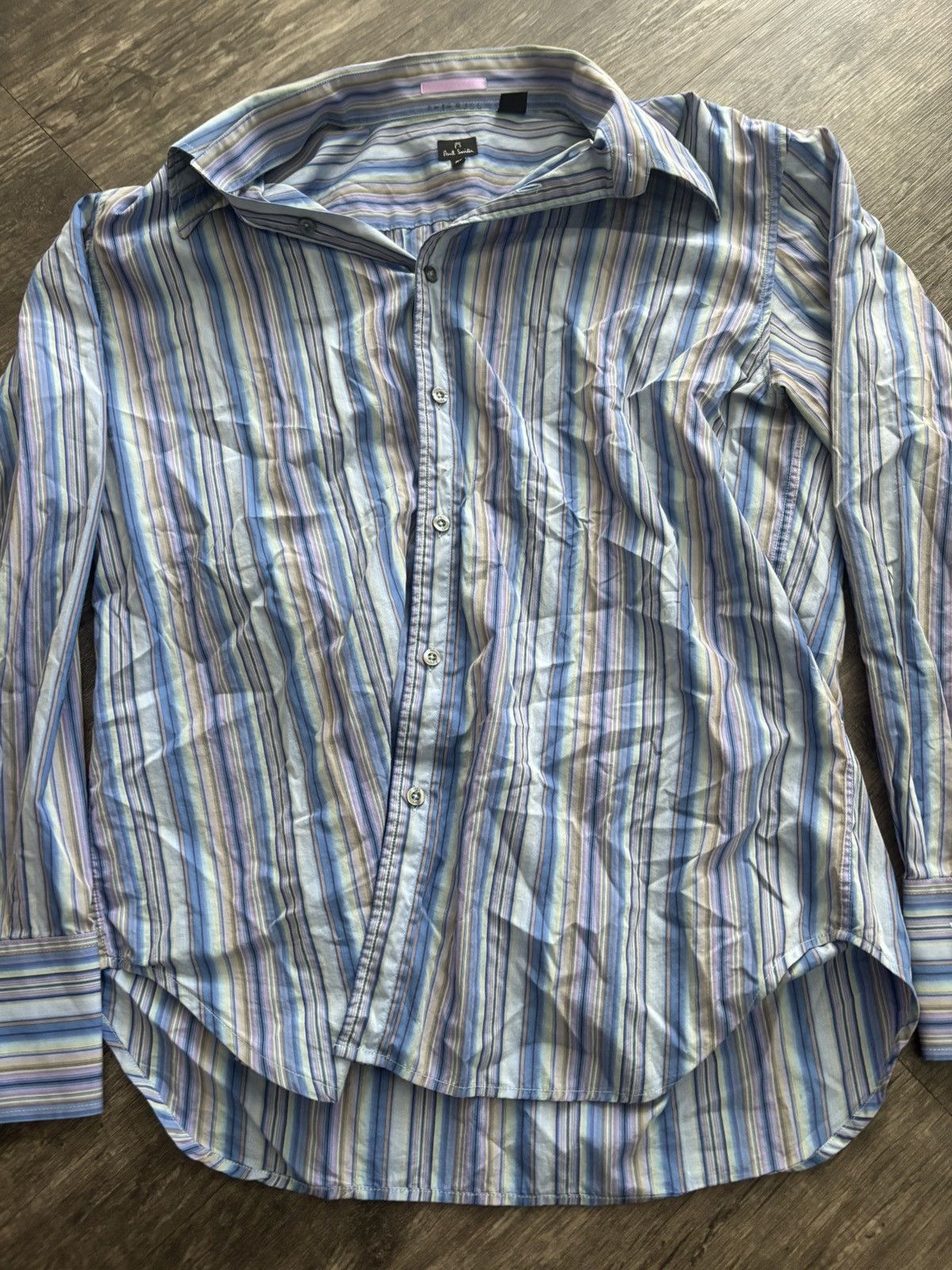 Paul Smith Paul Smith Button Up Shirt Size US XL / EU 56 / 4 - 2 Thumbnail