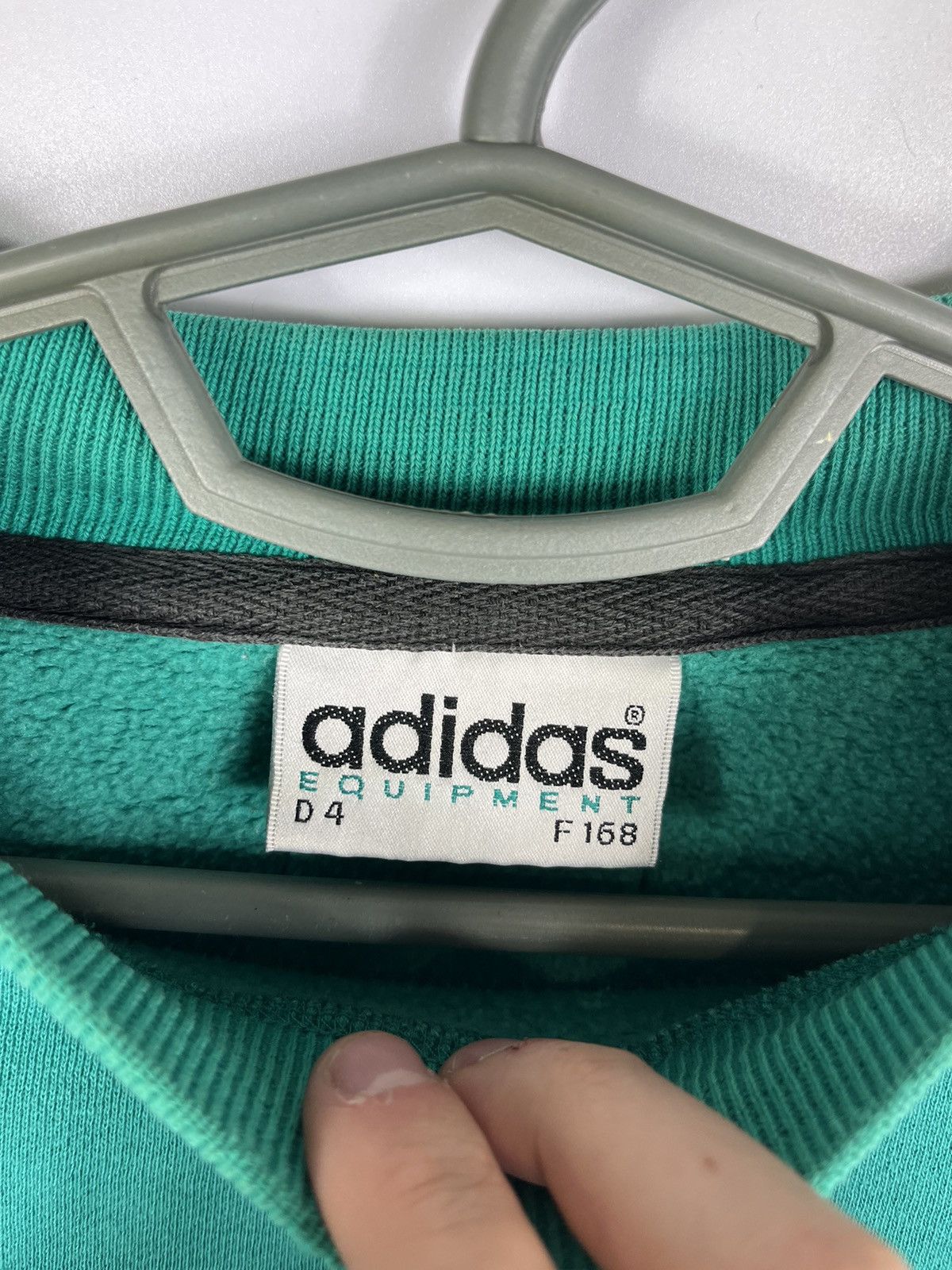 Adidas Vintage Rare Adidas Equipment Crewneck Sweatshirt Size US S / EU 44-46 / 1 - 4 Thumbnail