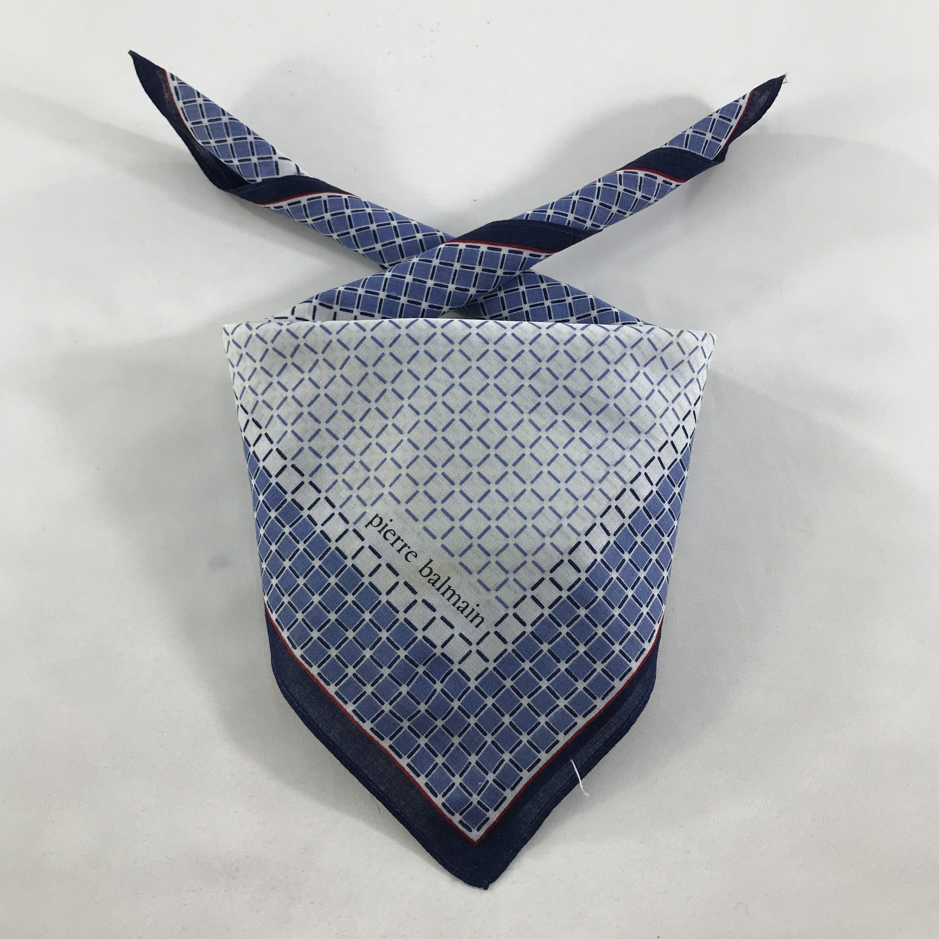 Pierre Balmain × Vintage Pierre Balmain Bandana / Handkerchief / Neckerchief - S1303 Size ONE SIZE - 3 Thumbnail