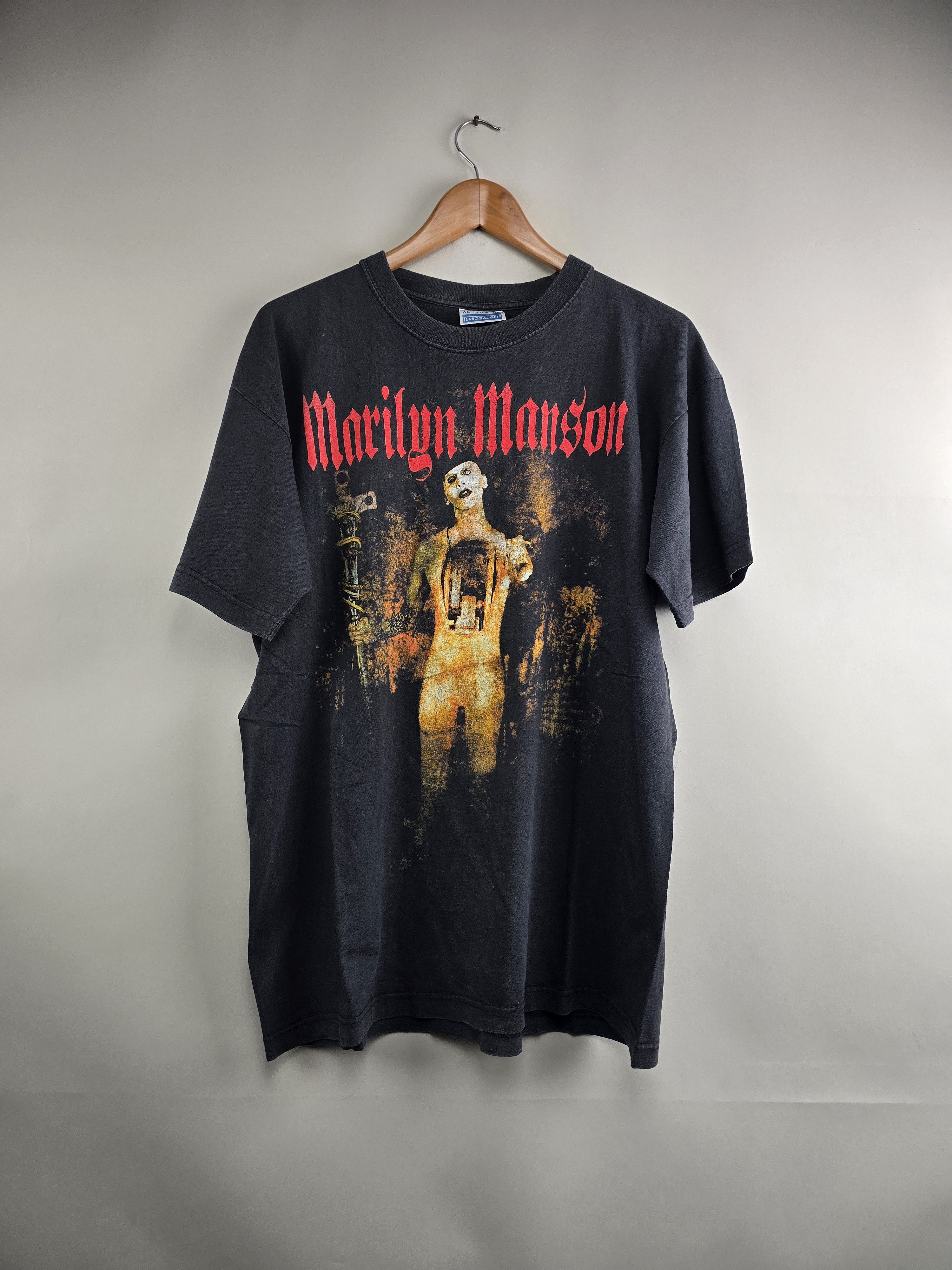 90s MARILYN MANSON THE END TOUR Tシャツ XL 【公式通販】
