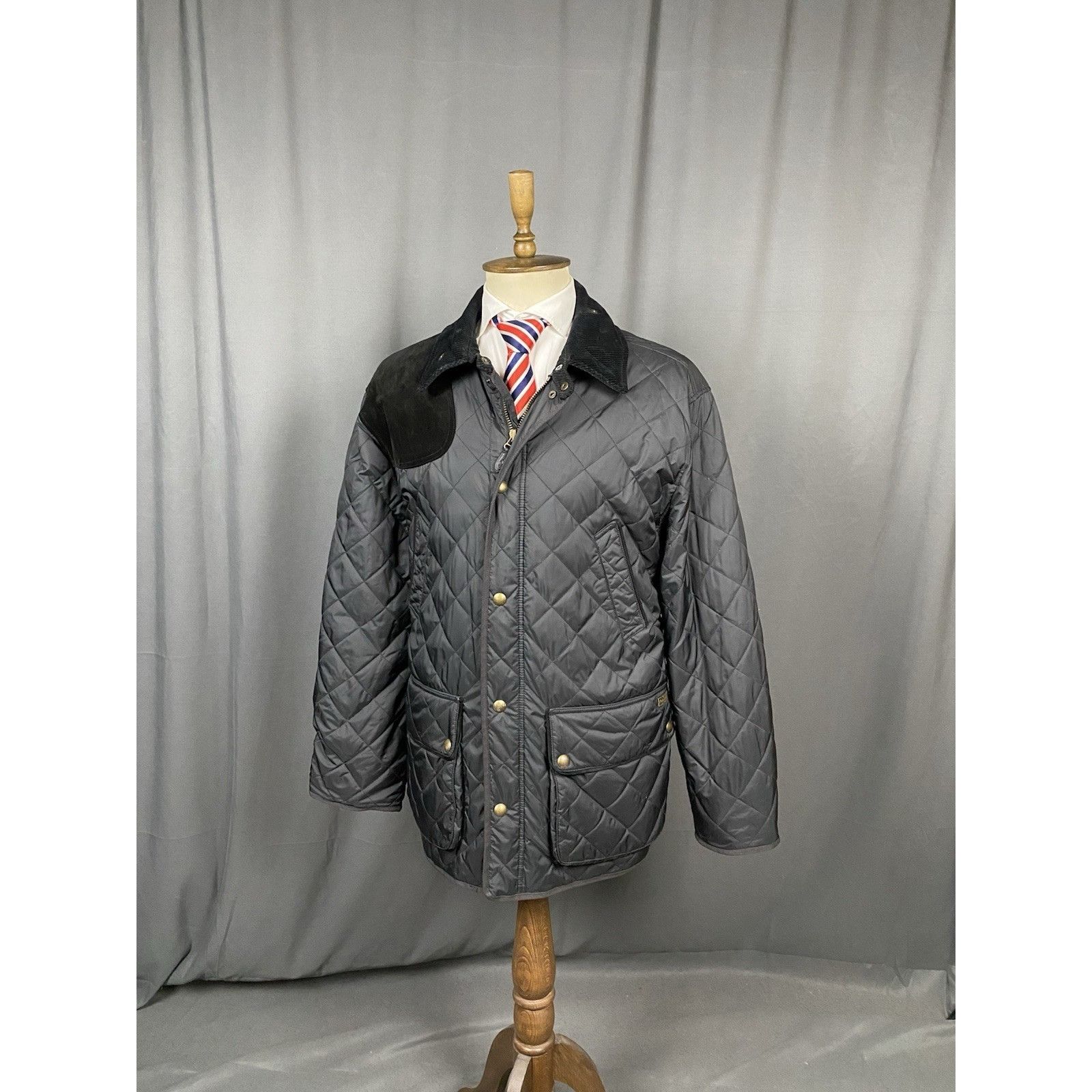Polo Ralph Lauren Polo Ralph Lauren Men's Black Quilted Padded Insulated Jacke Size US XXL / EU 58 / 5 - 4 Thumbnail
