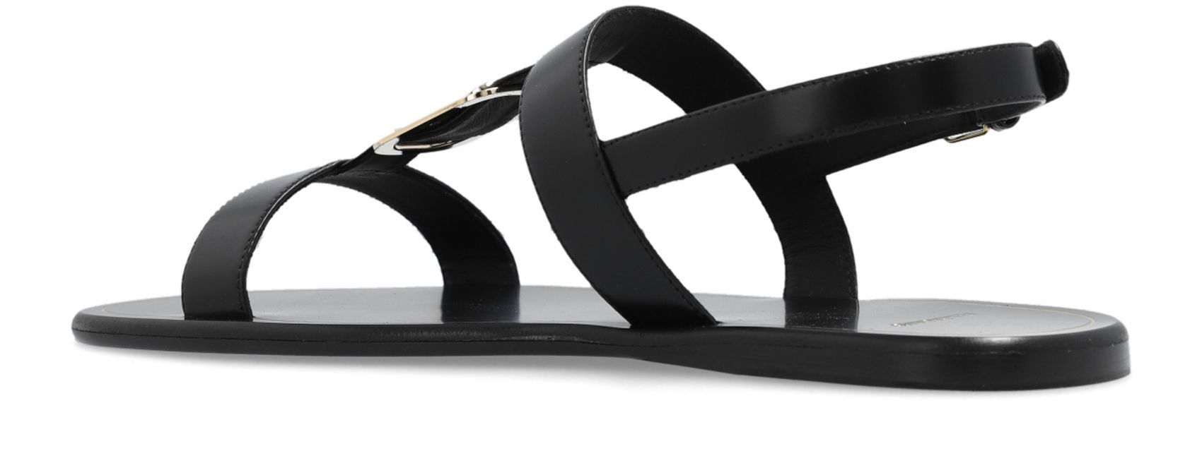Salvatore Ferragamo o1s1rm0924 Vida Sandals in Black Size US 6.5 / IT 36.5 - 3 Thumbnail