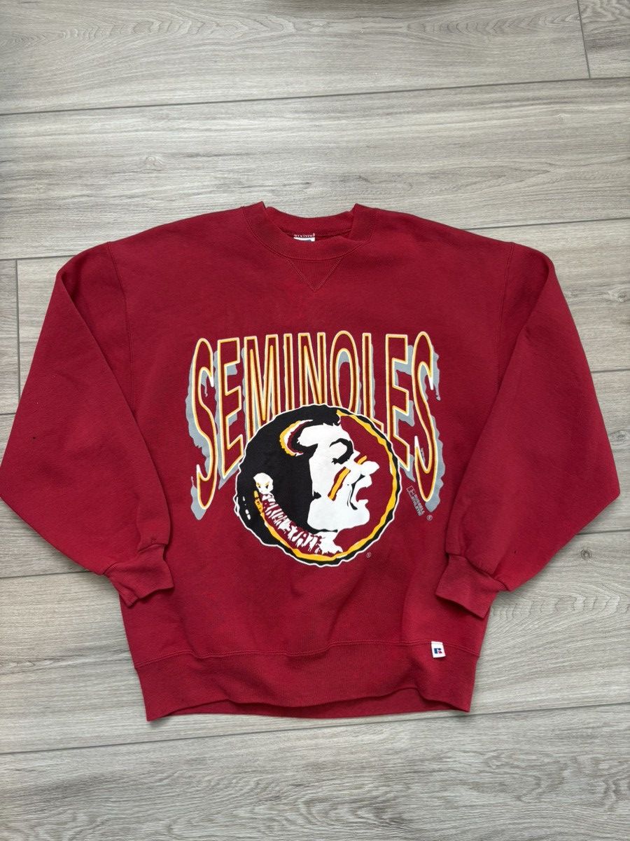 Russell Athletic × Vintage Vintage Russell Athletic Florida Seminoles Logo Crewneck Size US L / EU 52-54 / 3 - 2 Thumbnail