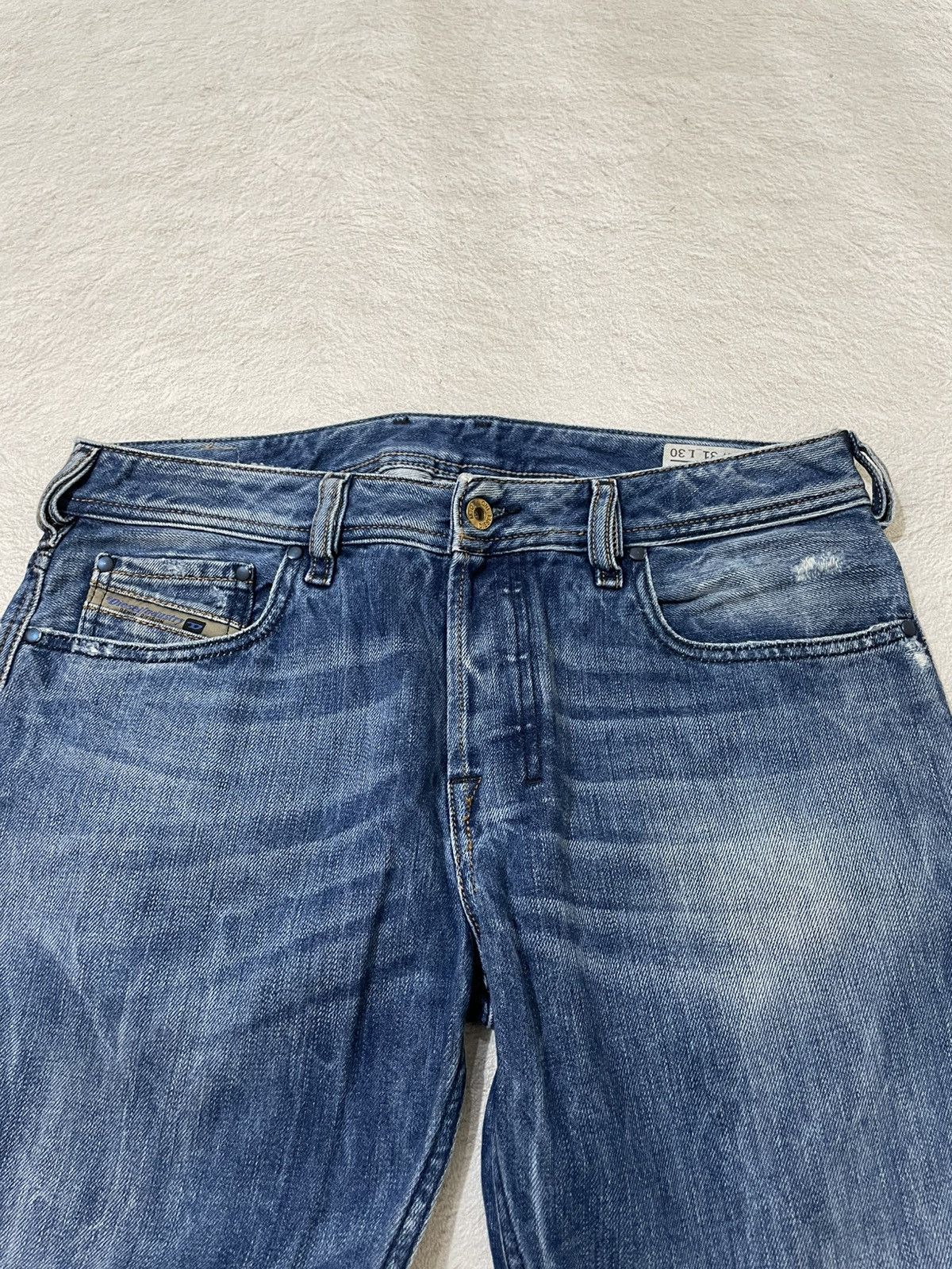 Diesel Diesel Zatiny Vintage Denim Rare Faded Button Fly Y2K Japan Size US 32 / EU 48 - 4 Thumbnail