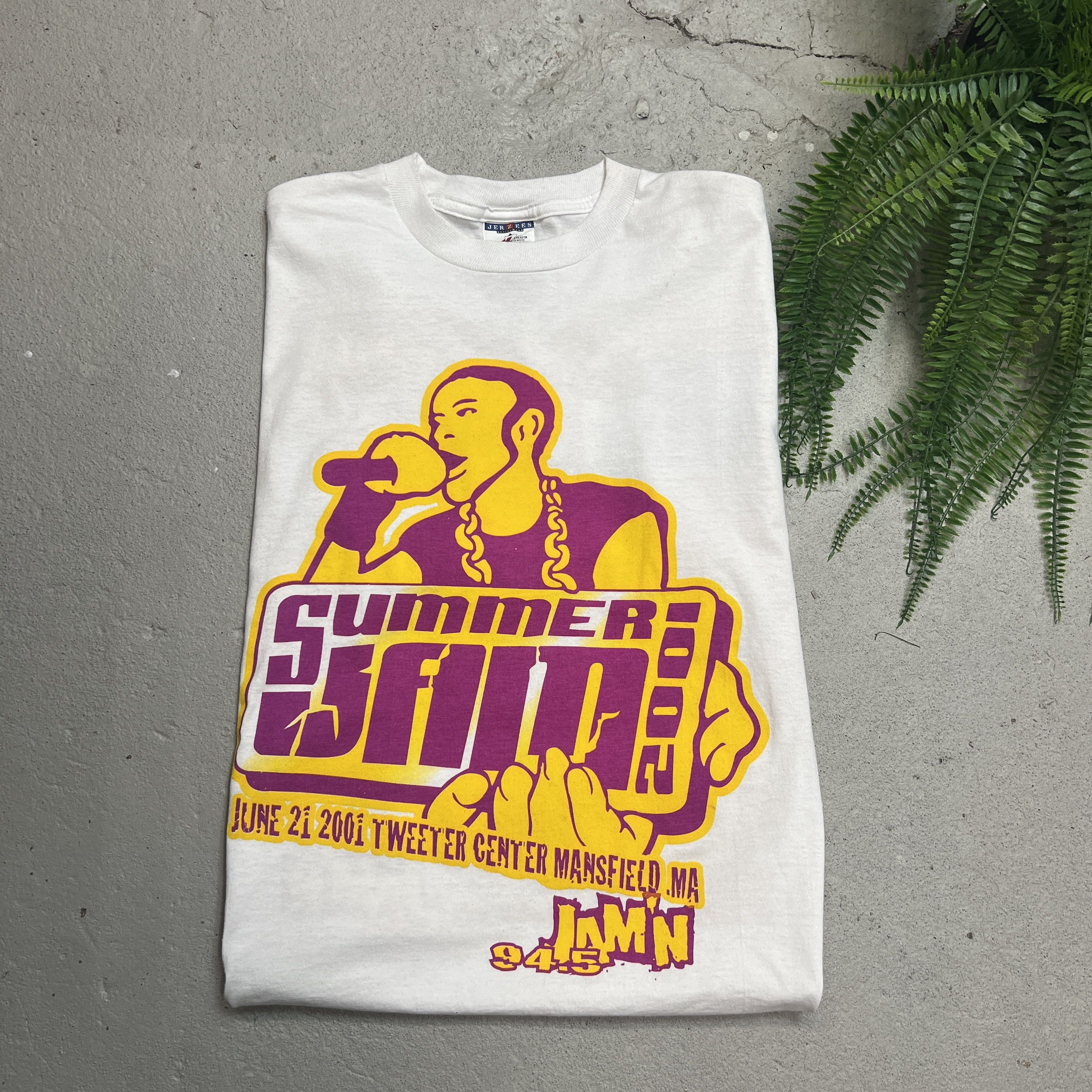 Jerzees × Vintage 2001 Summer Jam Jay Z Concert Promo Tee Size US L / EU 52-54 / 3 - 2 Thumbnail