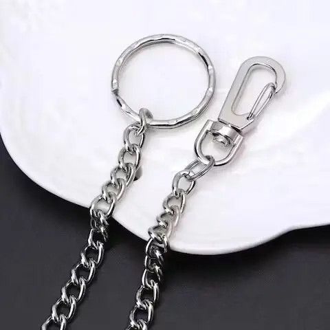 Japanese Brand Pocket Chain Punk Rock Link Gothic Death Wallet Demon Size ONE SIZE - 3 Thumbnail