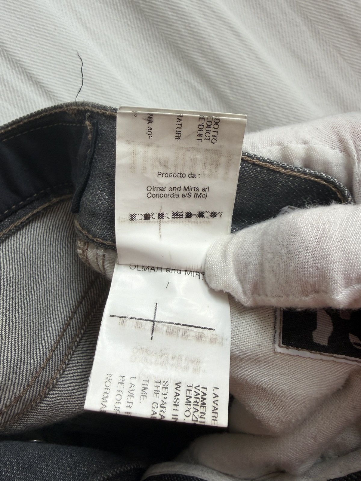 John Galliano DRKSHDW FW07 Detroit Cut Jeans Size US 29 - 12 Thumbnail
