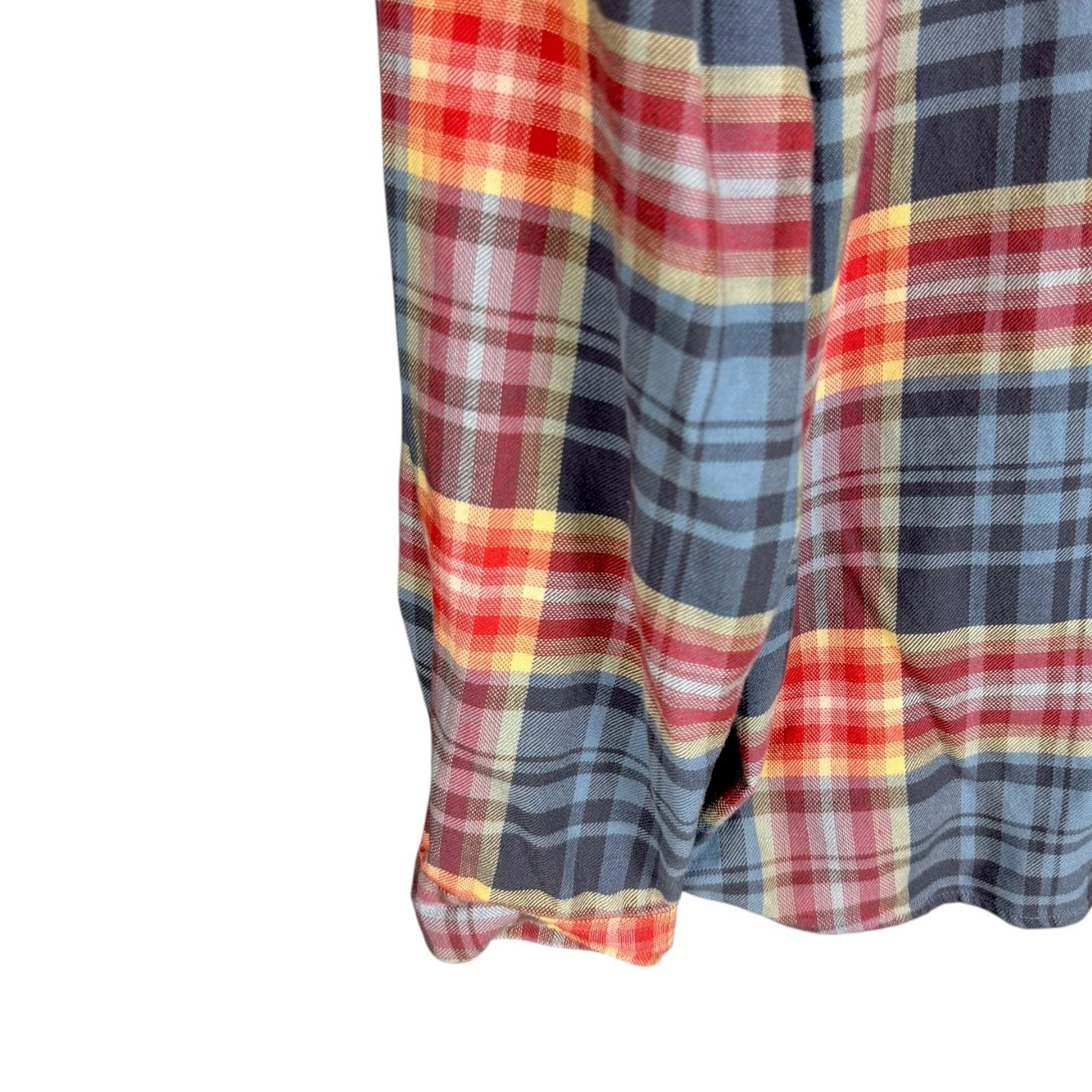 Patagonia Men's Patagonia Red Fjord Flannel Plaid Button-Down Shirt M Size US XL / EU 56 / 4 - 2 Thumbnail