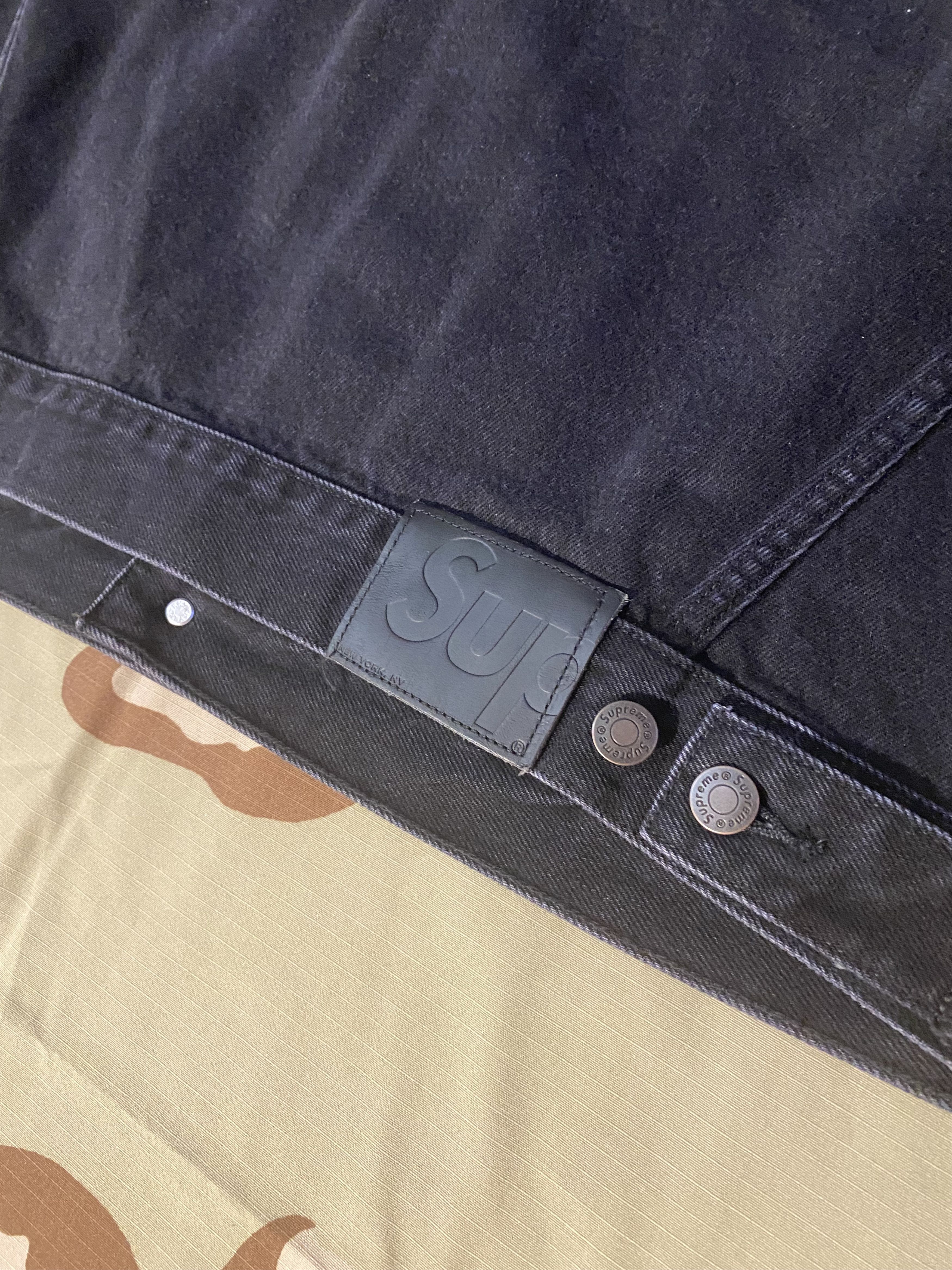 Supreme Supreme Shibori Denim Trucker Jacket Size US M / EU 48-50 / 2 - 4 Thumbnail