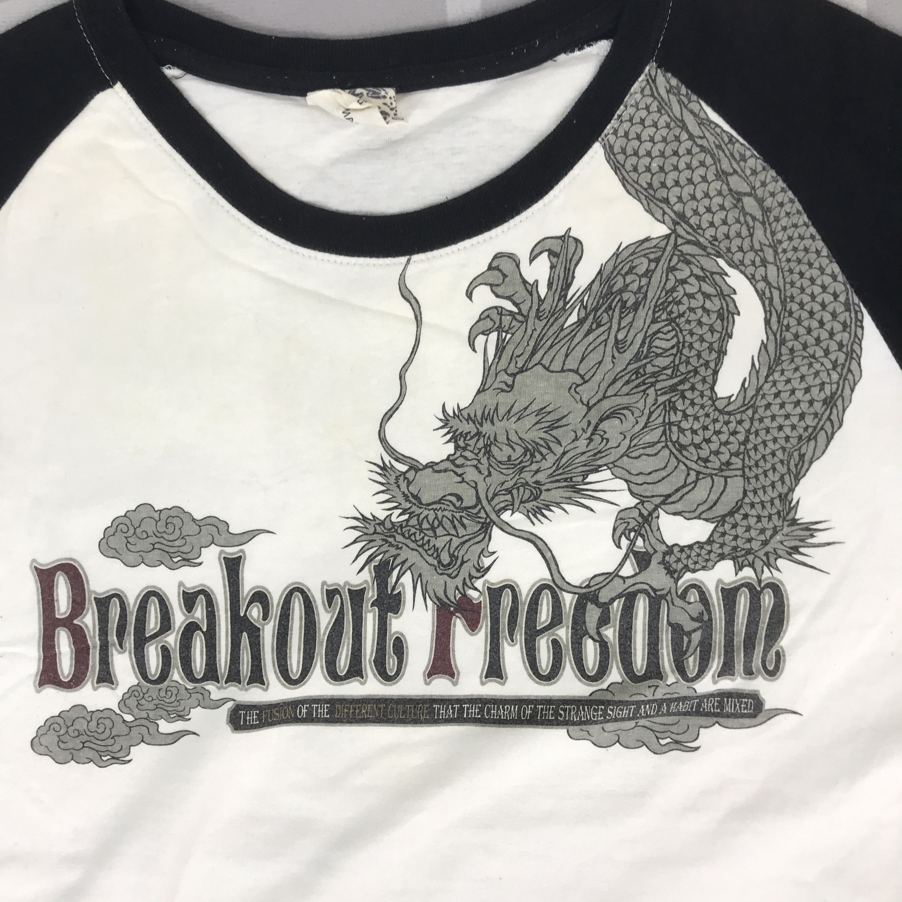 Japanese Brand Vintage Breakout Freedom japan design Rare Tshirts Size US XL / EU 56 / 4 - 5 Thumbnail