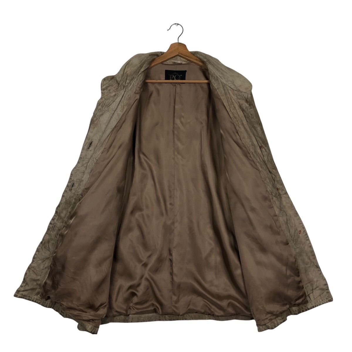 Japanese Brand × Vintage 📌Vintage Biker Genuine Leather Tact Button Issey Miyake Size US M / EU 48-50 / 2 - 14 Thumbnail