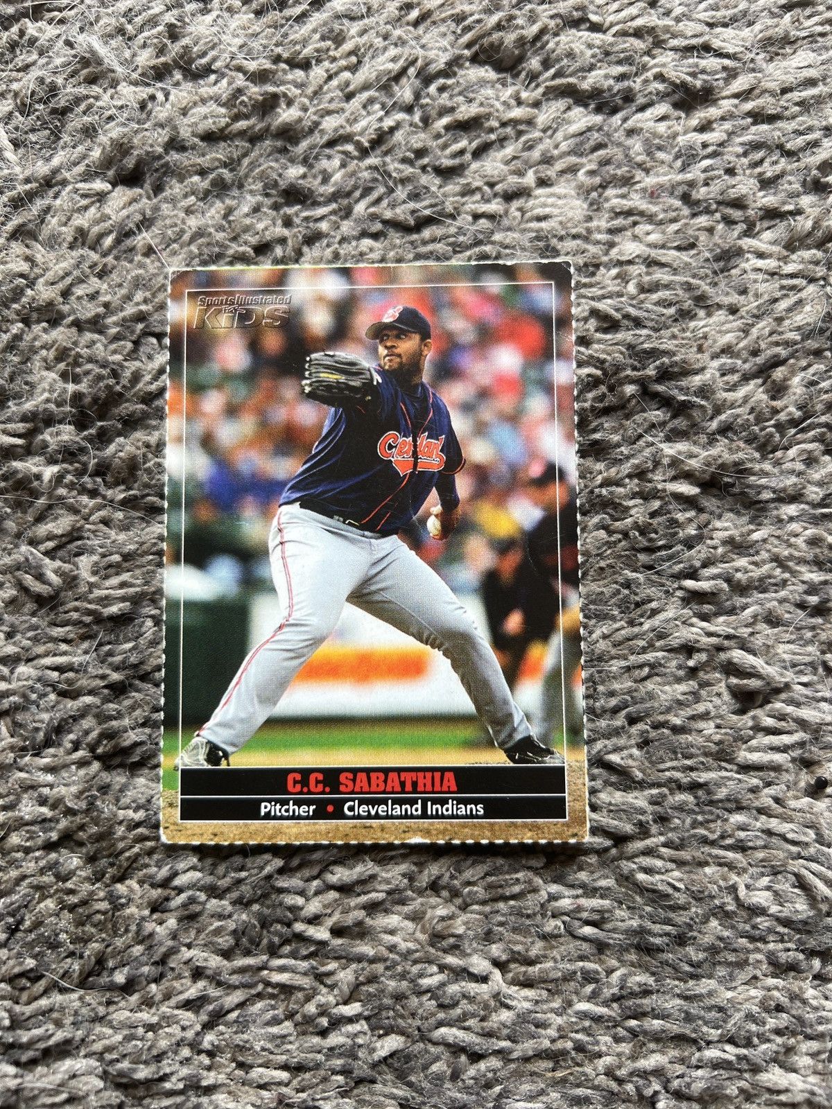 MLB 2005 Sports Illustrated For Kids #490 C.C. Sabathia Card Size ONE SIZE - 1 Thumbnail