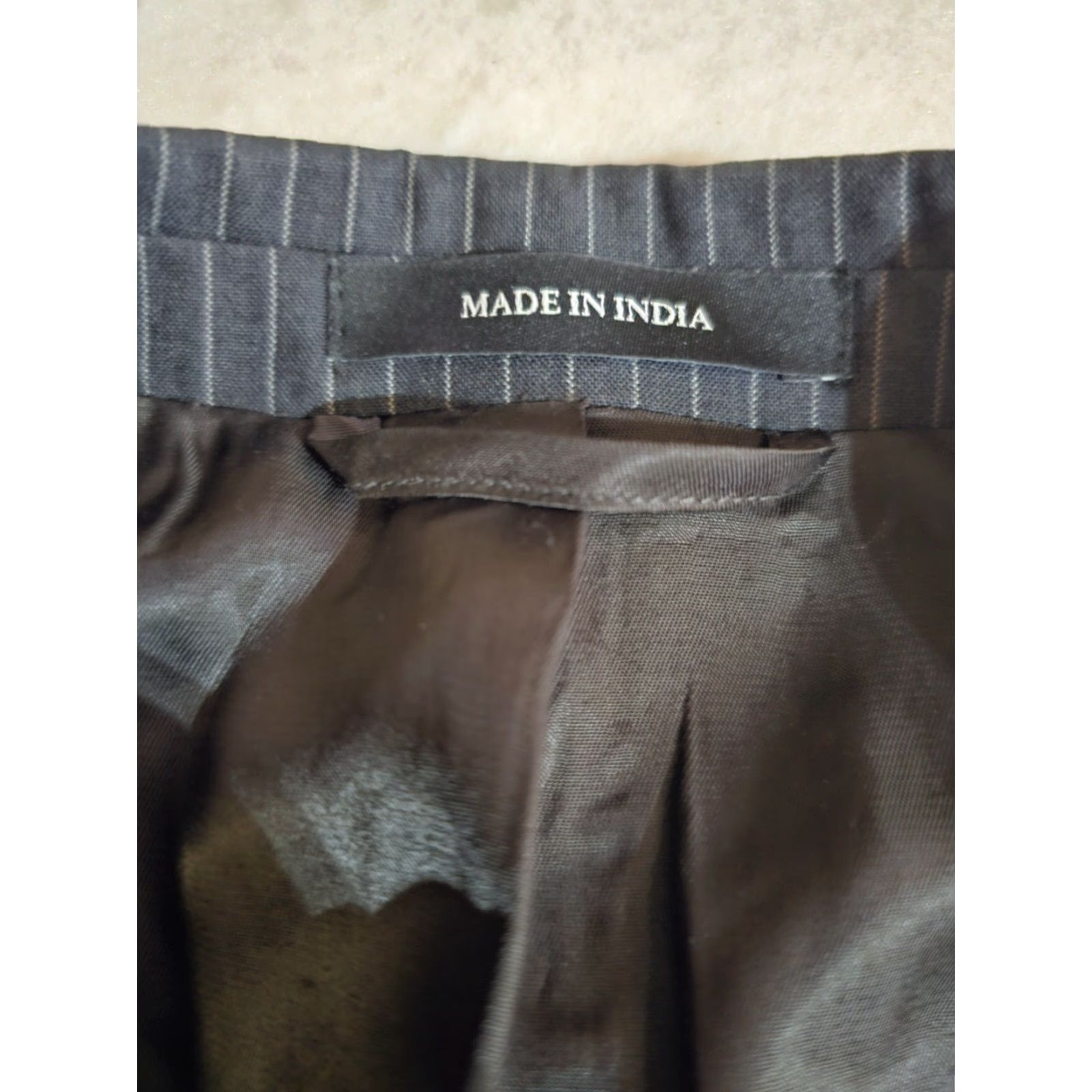 Ralph Lauren Ralph Lauren Black Label Slim Fit Blazer 100% Wool Sz 42R Pin Striped Size 42R - 6 Thumbnail