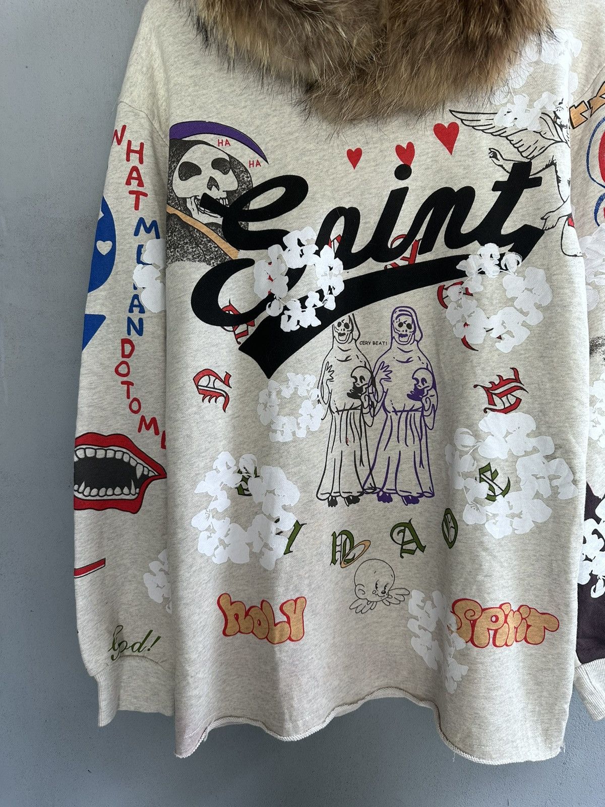 Beauty Beast × Hysteric Glamour × Japanese Brand Japanese Fur Hoodie Hbat Saint full art Size US L / EU 52-54 / 3 - 4 Thumbnail