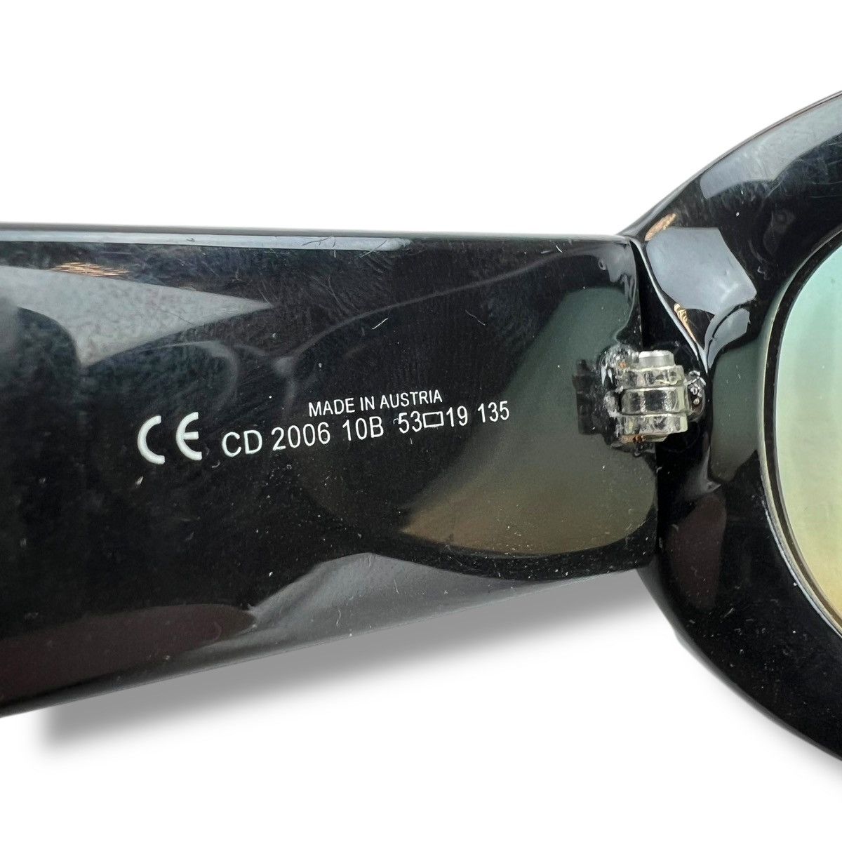 Dior DIOR 2006 10B SUNGLASSES W/ BLUE TO ORANGE GRADIENT LENSES Size ONE SIZE - 6 Thumbnail