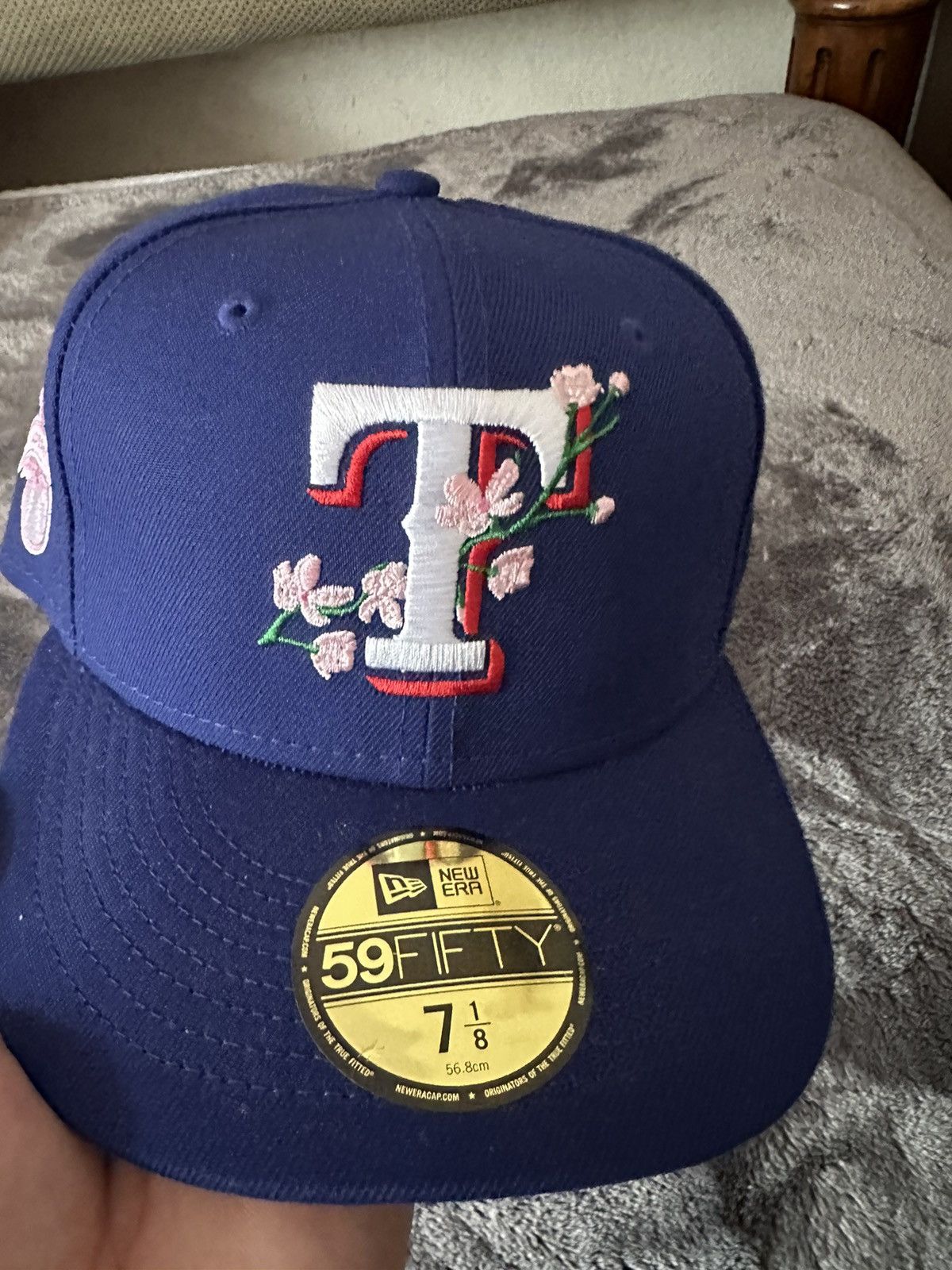 New Era New Era Texas Rangers Flower Collection 7 1/8 Size ONE SIZE - 1 Thumbnail