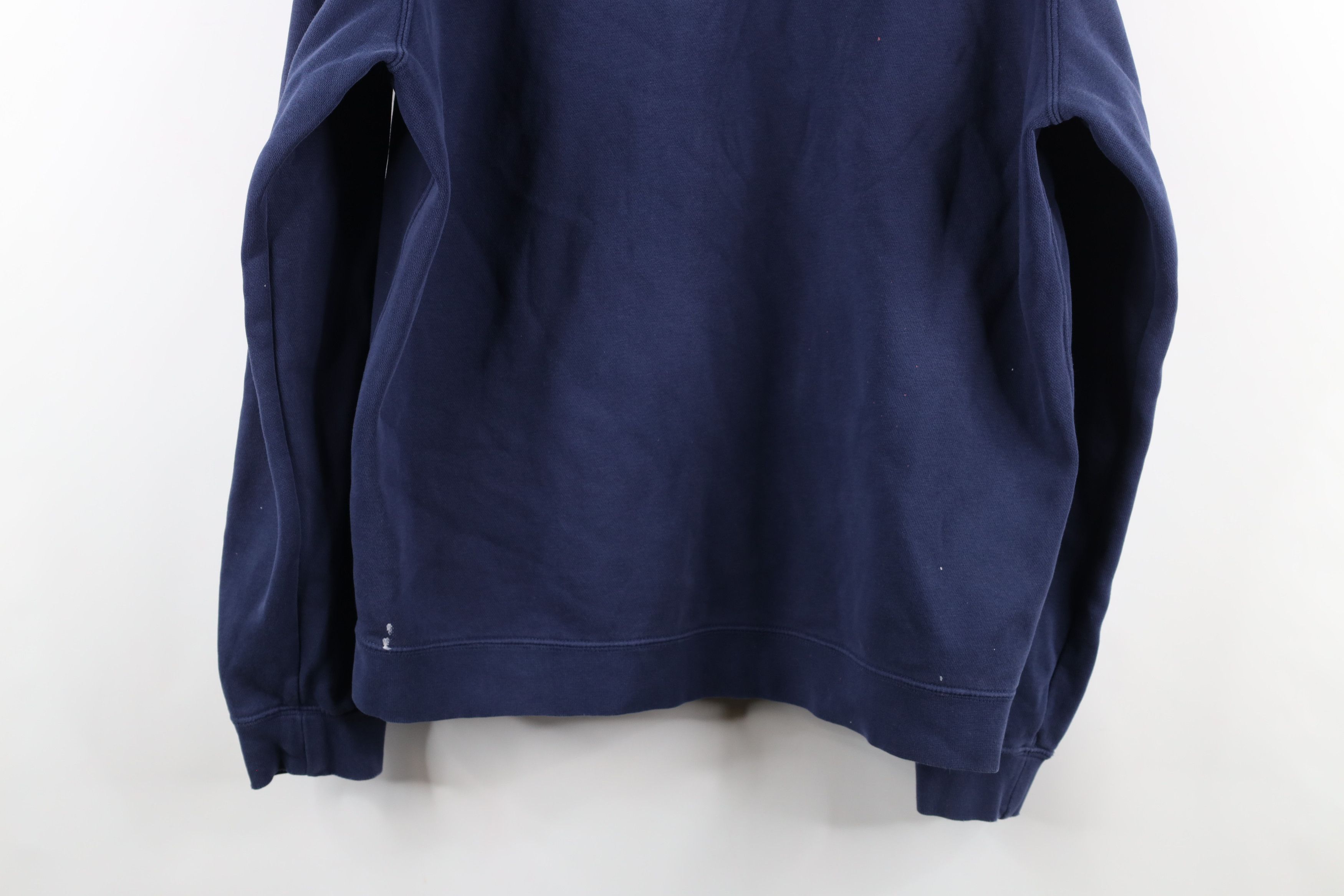 Nike × Vintage Nike Mens M University of Michigan Hoodie Sweatshirt Blue Size US L / EU 52-54 / 3 - 19 Thumbnail