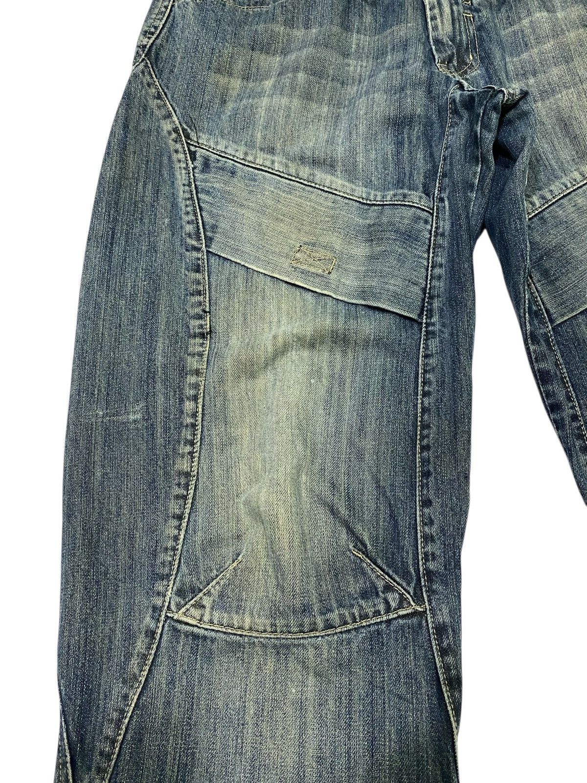 JNCO Japanese brand X Platinum gear baggy jeans Size US 31 - 5 Thumbnail