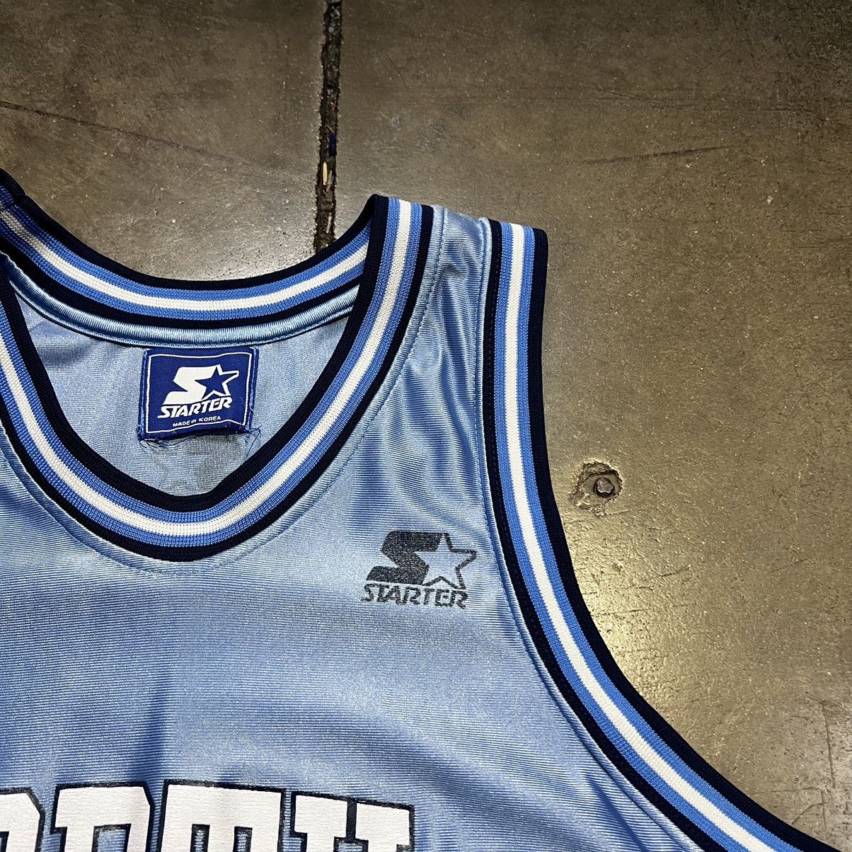 NCAA × Starter × Vintage Vintage 90s North Carolina UNC TarHeels Basketball Jersey #7 Size US L / EU 52-54 / 3 - 8 Thumbnail