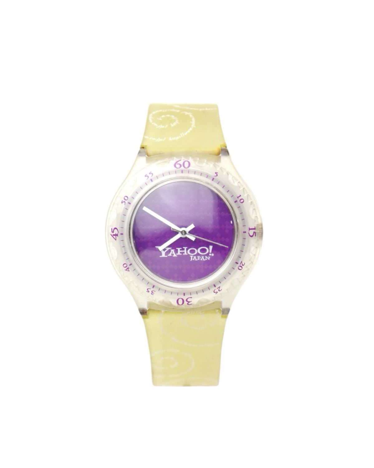 Vintage 2000S YAHOO! JAPAN PROMO WATCH – PURPLE DIAL Size ONE SIZE - 1 Thumbnail