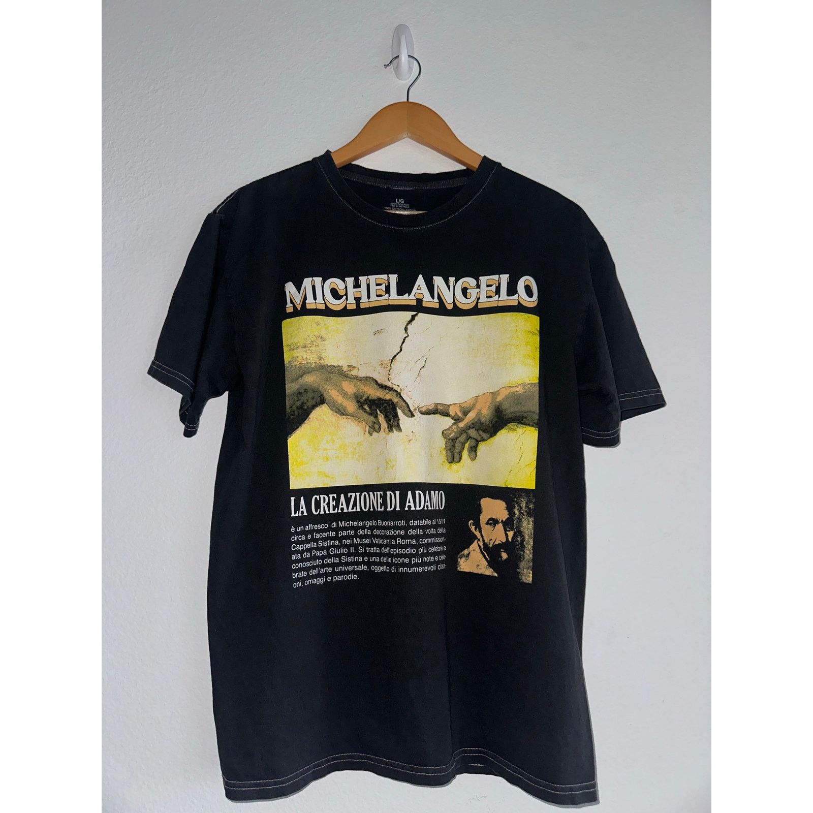 Other VINTAGE MICHEAL ANGELO T SHIRT Size US L / EU 52-54 / 3 - 1 Thumbnail