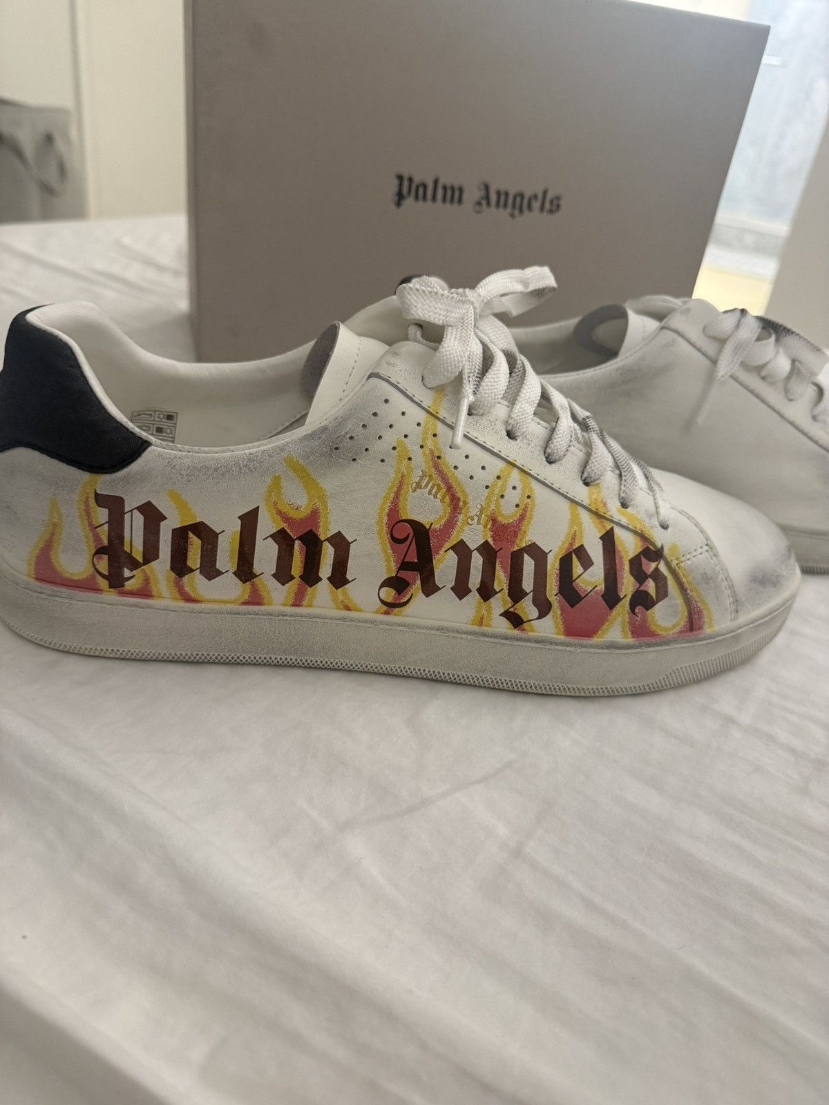Palm Angels Palm Angels Flame Men’s Shoes Size US 12.5 / EU 45-46 - 2 Thumbnail