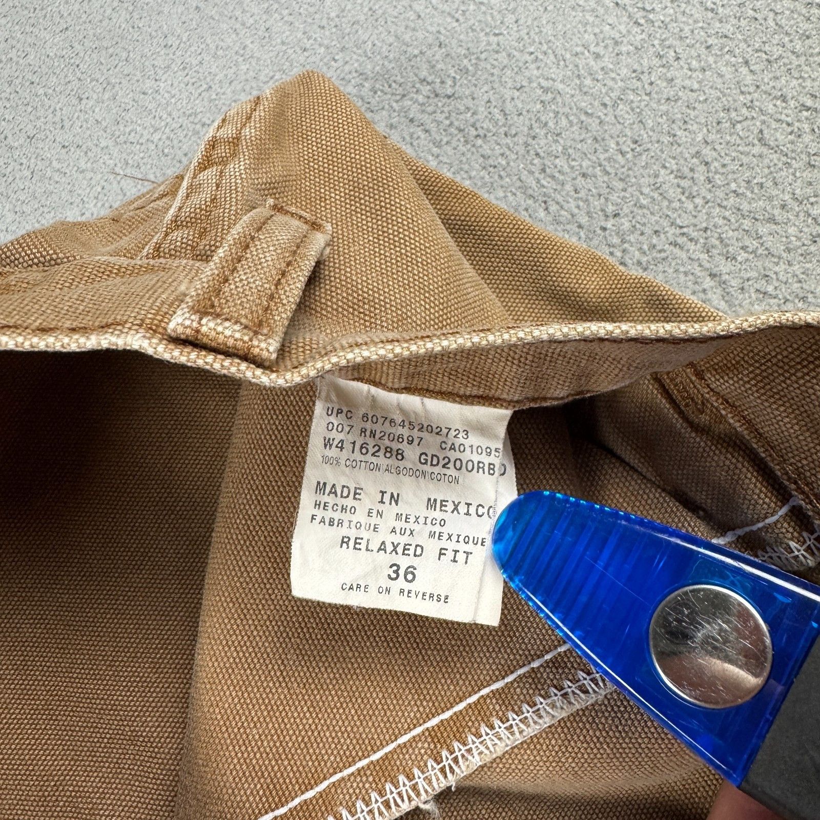 Dickies Dickies Duck Canvas Carpenter Shorts Brown Loose Workwear 36 Size US 36 / EU 52 - 4 Thumbnail