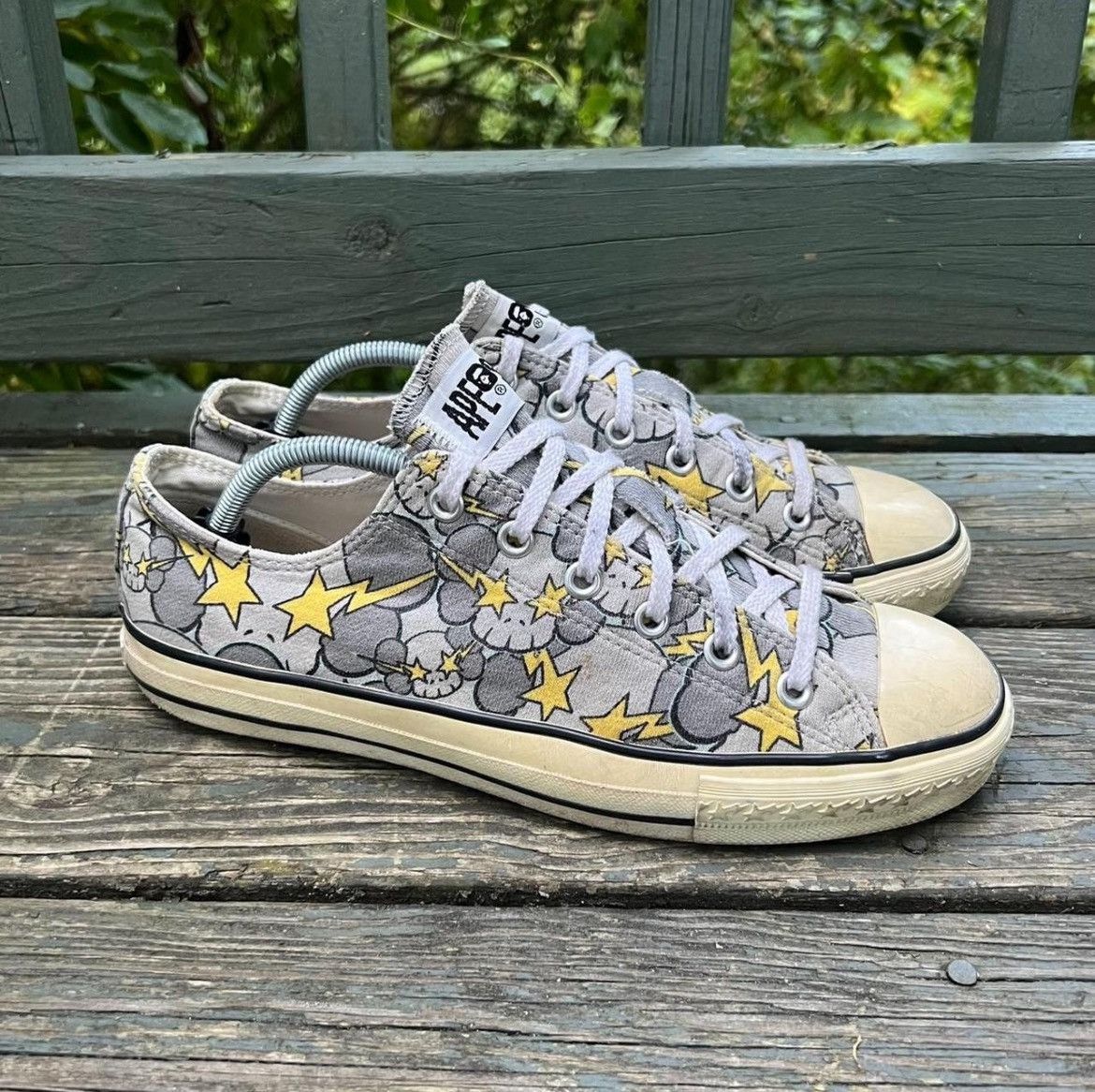 Bape × Kaws RARE Vintage 2005 Kaws x Bape FS-010 Apesta Sneakers 