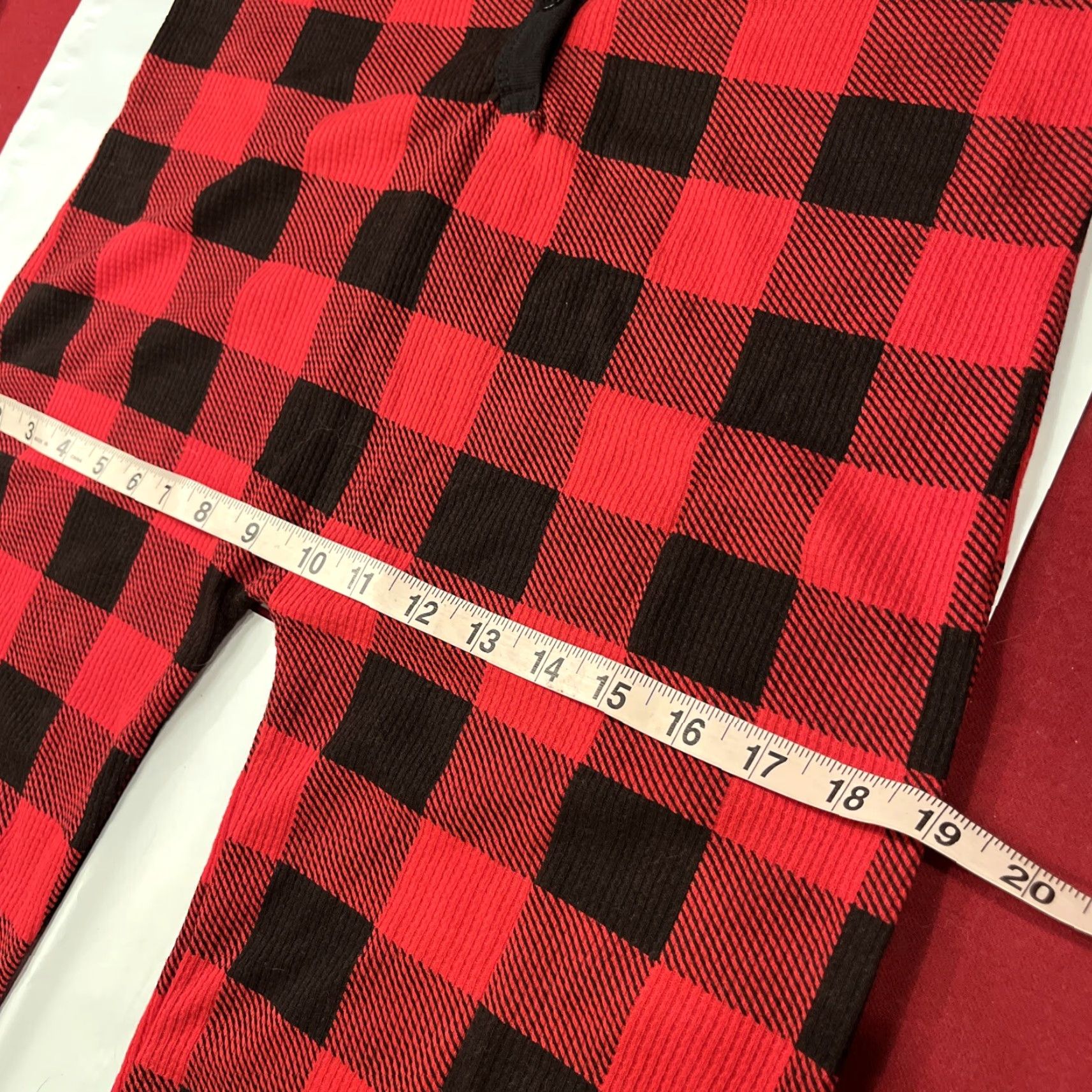 Lumberjack VINTAGE NEW PLAID Thermal Bodysuit Buffalo Red Black PAJAMAS women Lumberjack Outdoor M Size M / US 6-8 / IT 42-44 - 5 Thumbnail