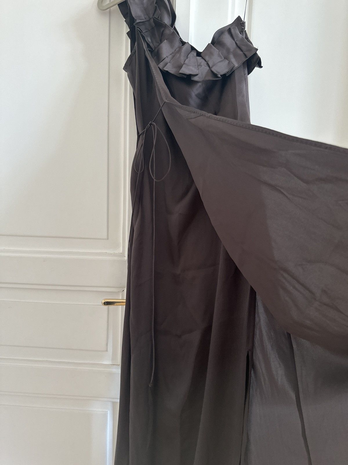 Hugo Boss Boss long one shoulder dress Size M / US 6-8 / IT 42-44 - 3 Thumbnail