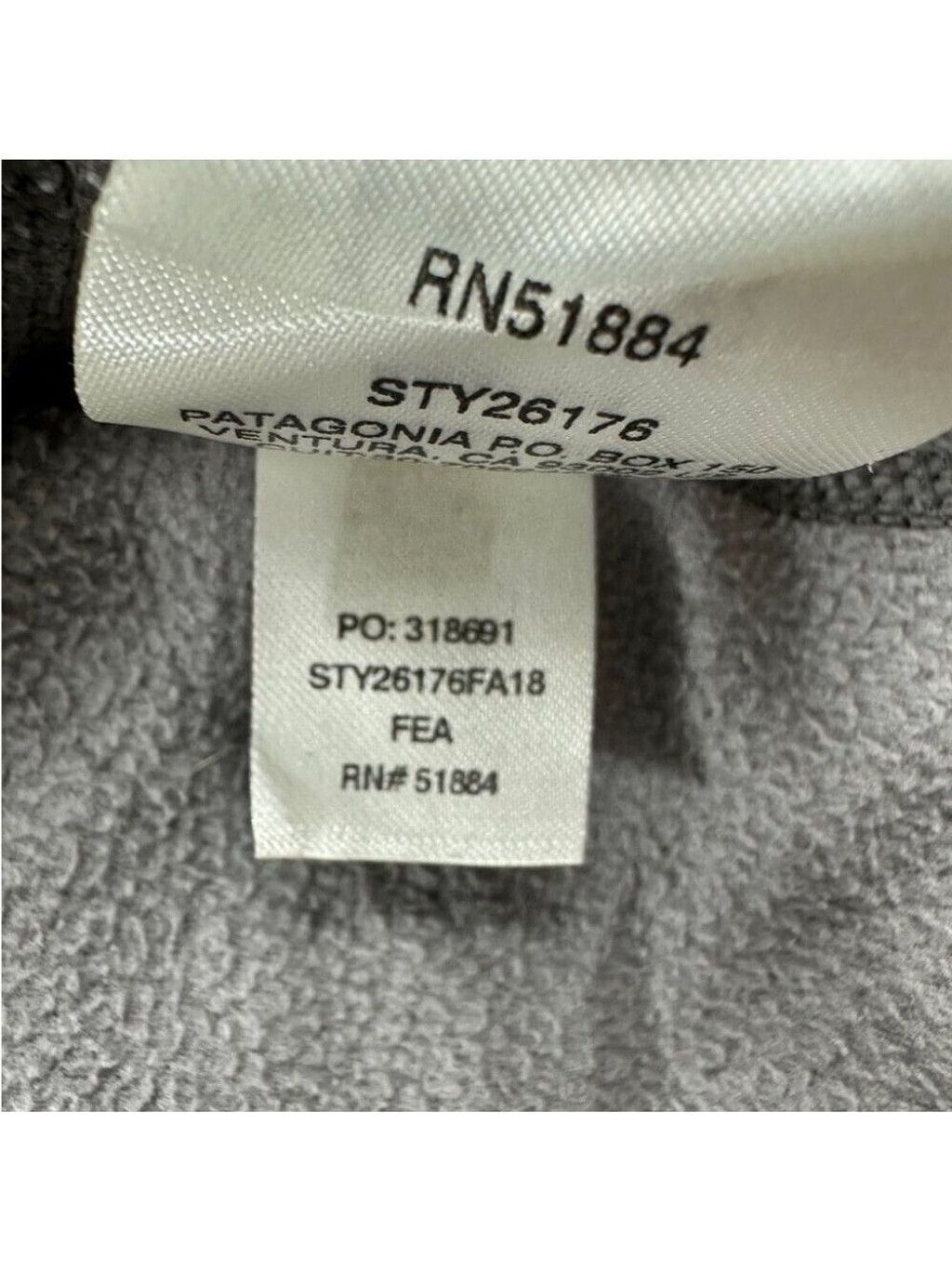 Patagonia Patagonia Men's Size Medium Micro D Fleece Pullover Grey Hal Size US M / EU 48-50 / 2 - 15 Thumbnail