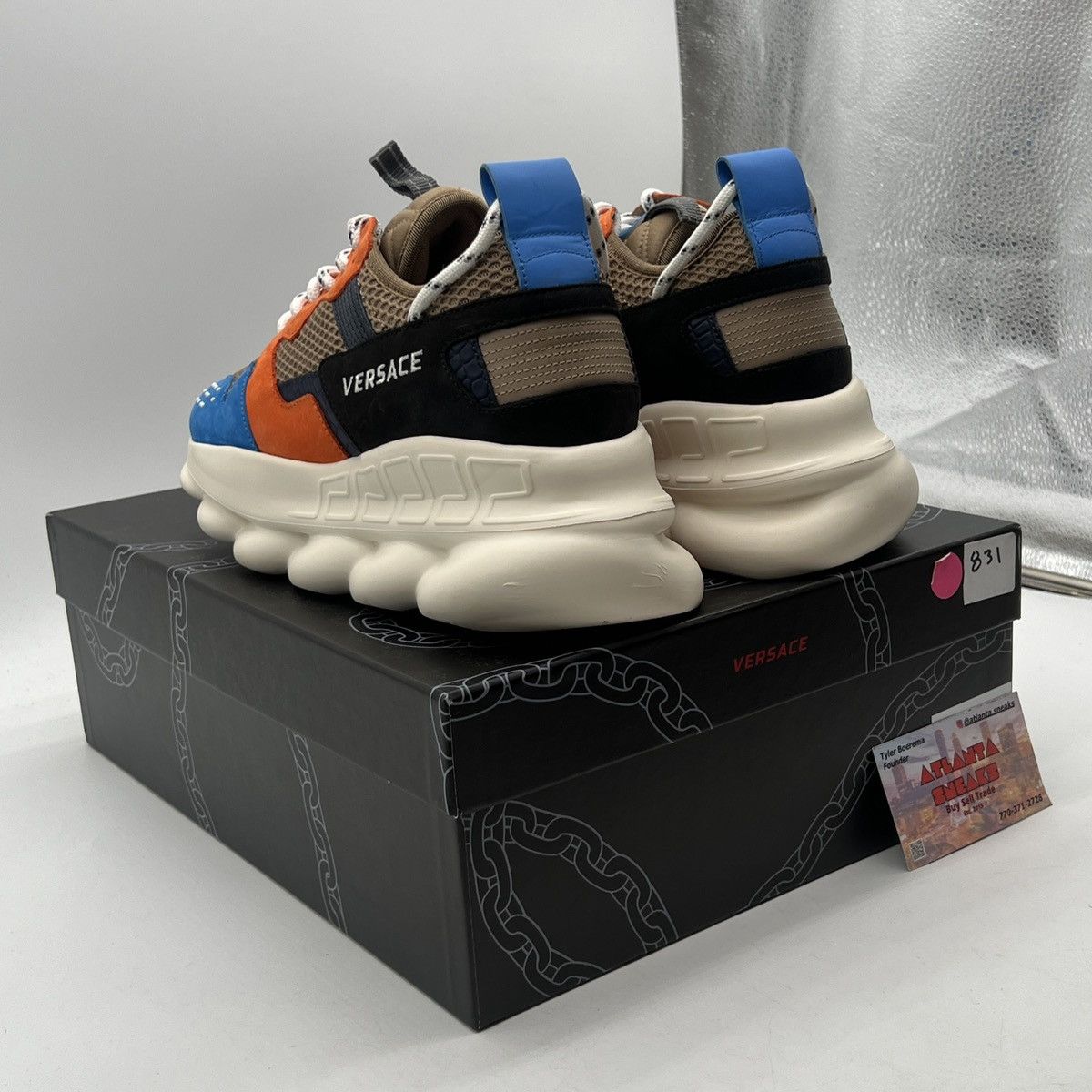 Versace Versace chain reaction 2 punky cargo zesty Size US 8 / EU 41 - 4 Thumbnail